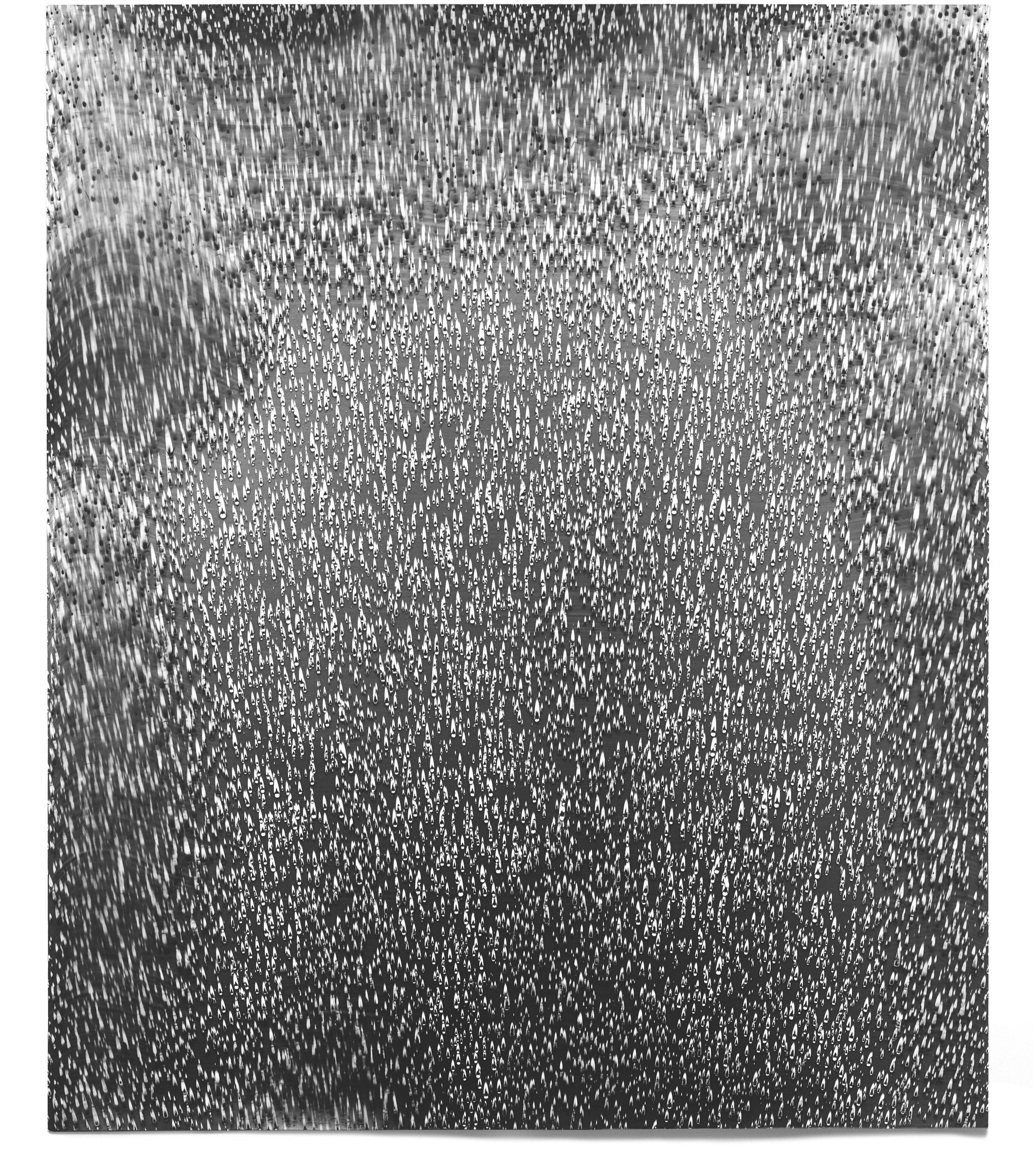   Rain Study (Kona 84),  2015   Silver gelatin photogram 24 x 20 in 