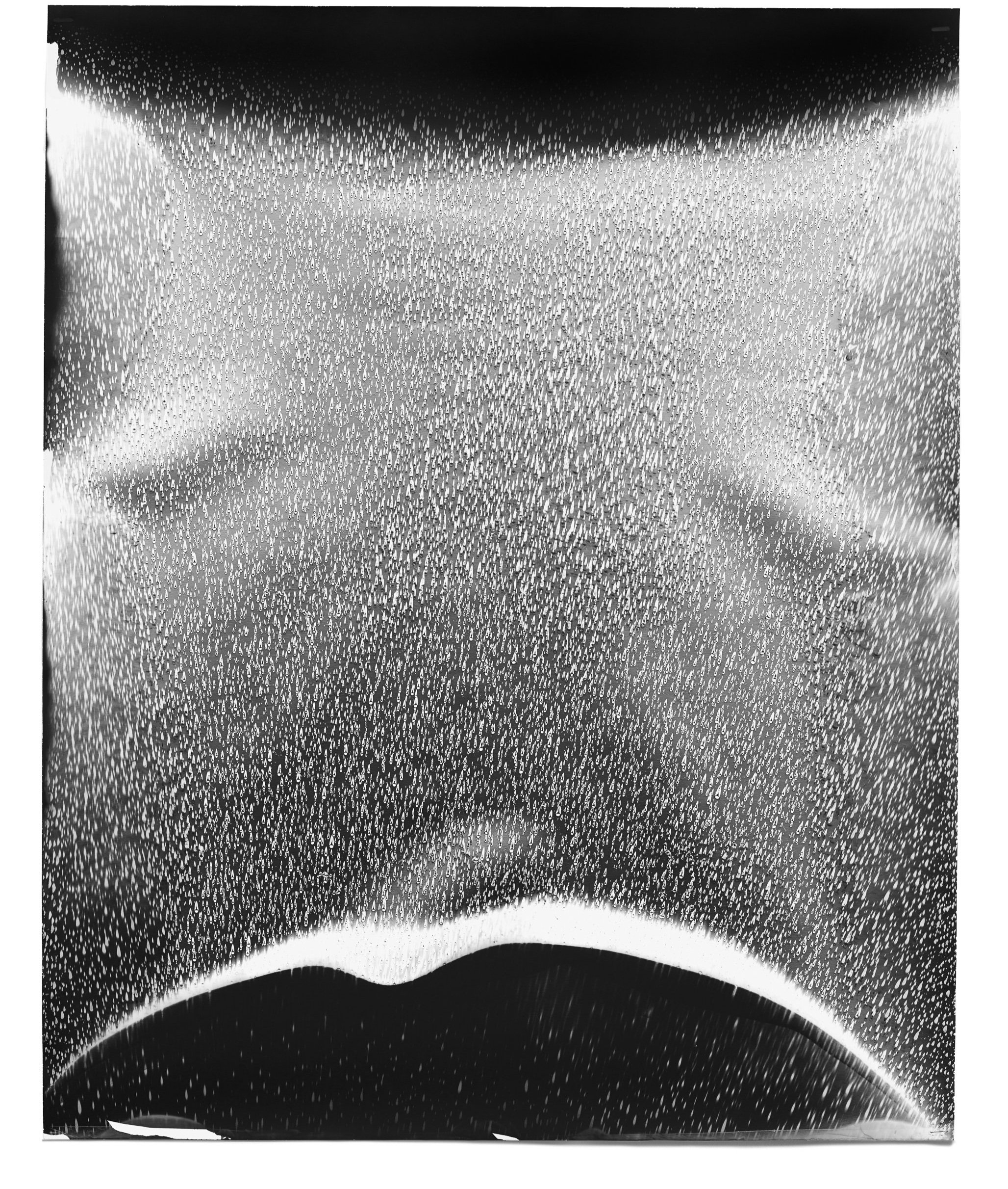   Rainstorm 24,  2015 Silver gelatin photogram 42 x 34 in 