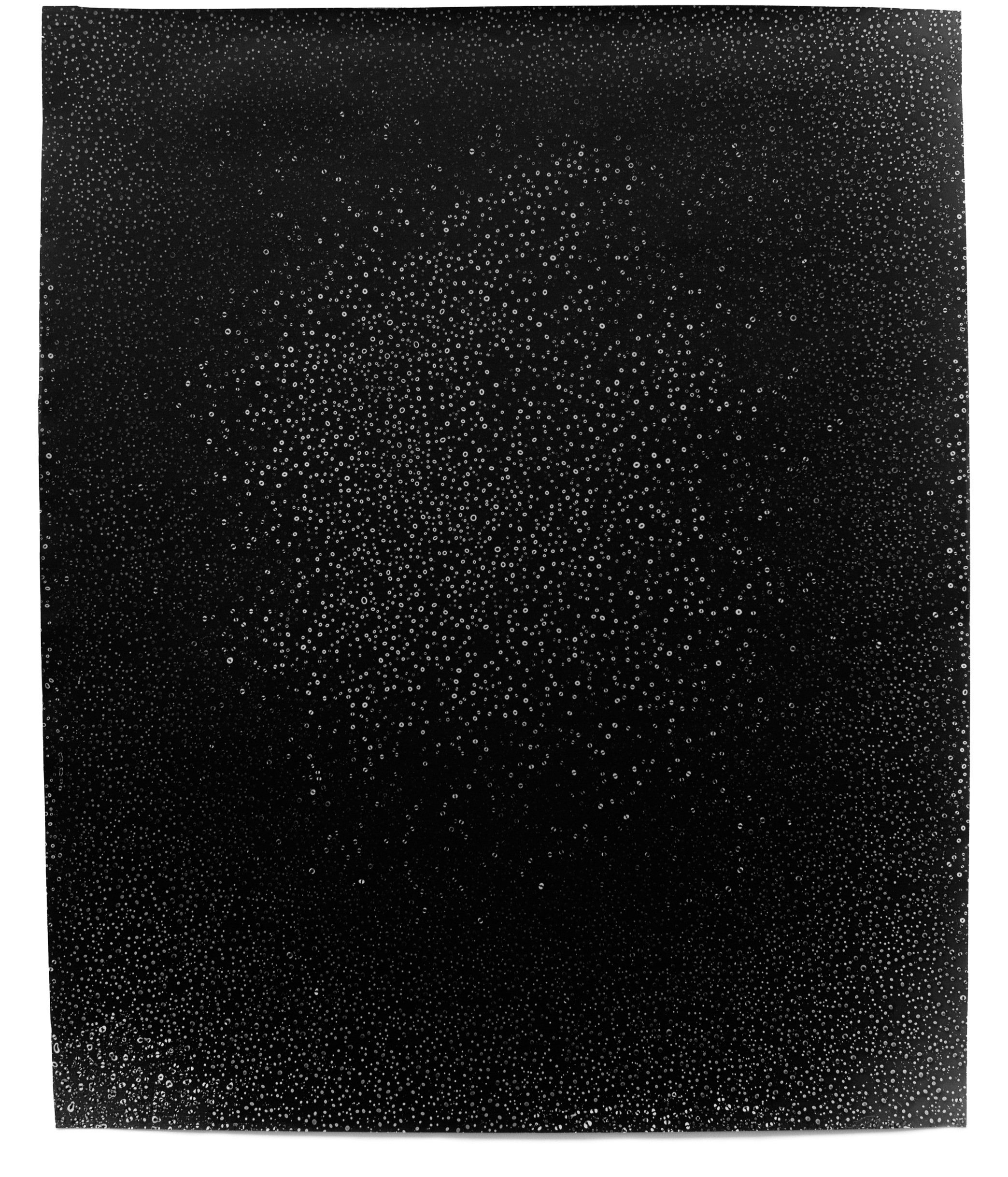   Rainstorm 15,  2015 Silver gelatin photogram 42 x 34 in 