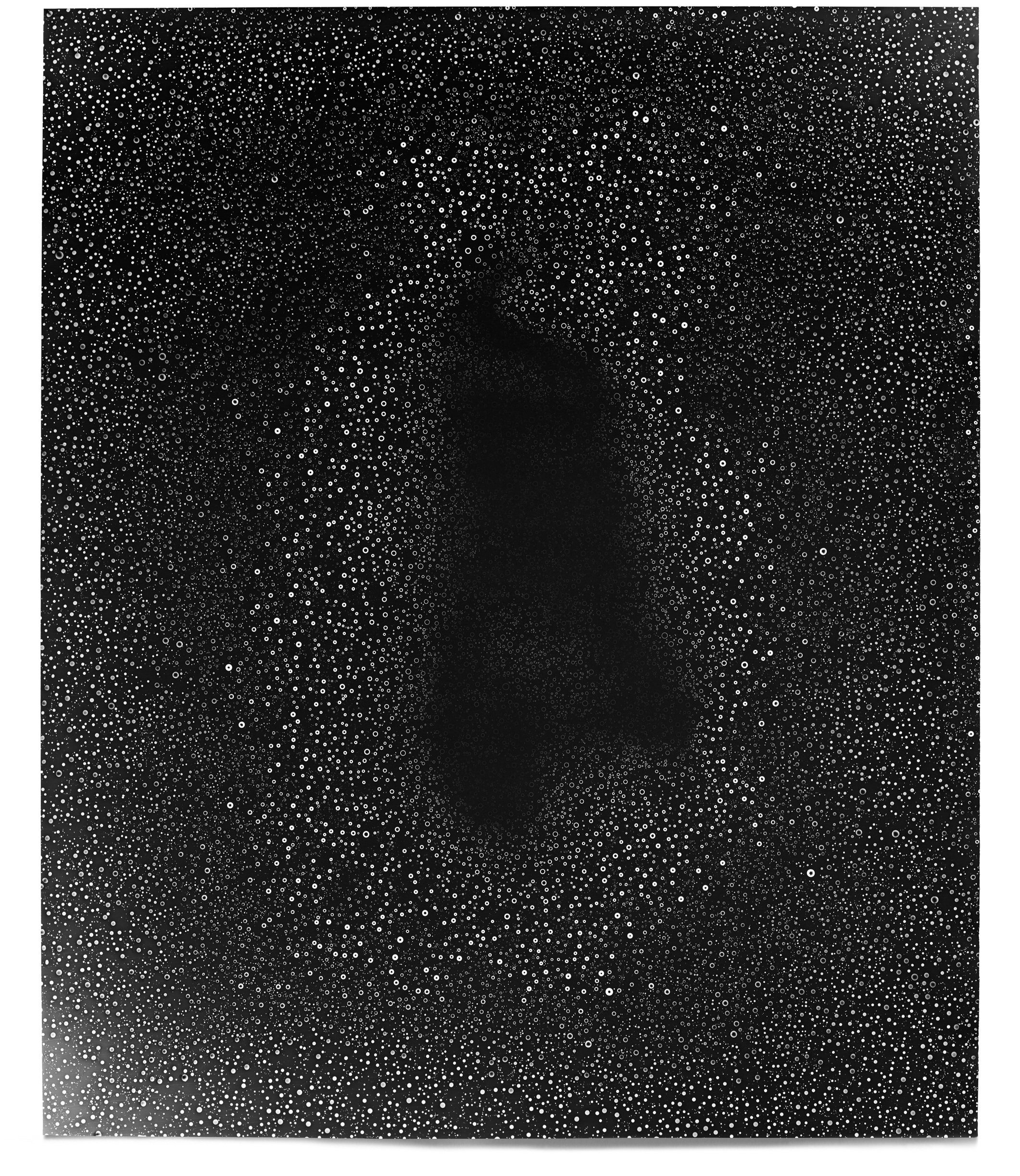   Rainstorm 22,  2014 Silver gelatin photogram 42 x 34 in 