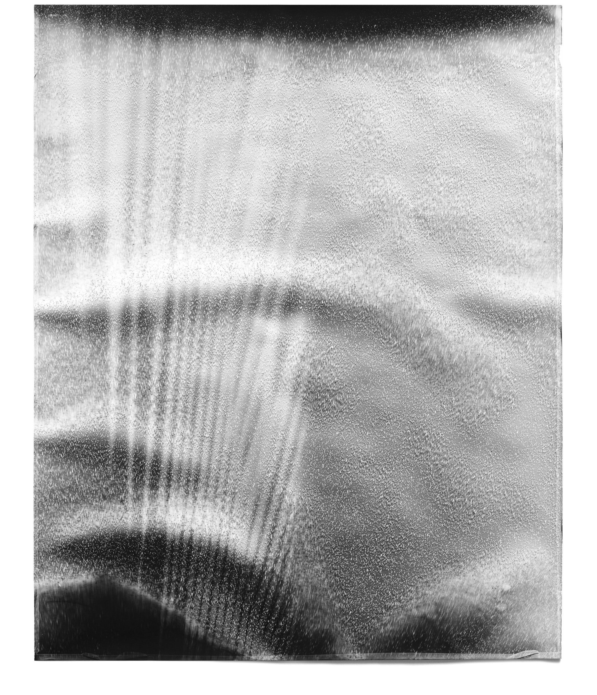   Rainstorm 26,  2015 Silver gelatin photogram 42 x 34 in 