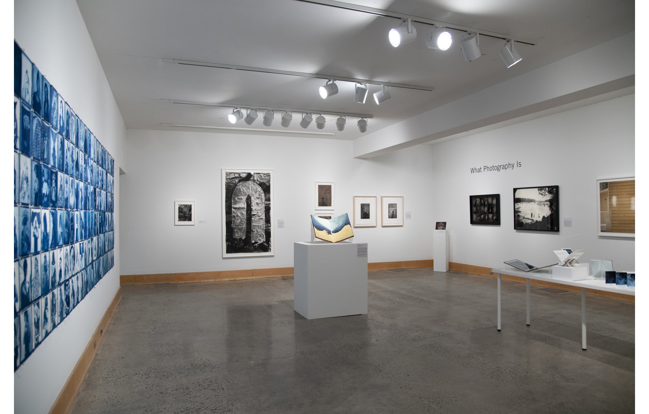  Installation view of  What Photography Is , group exhibition at the Eleanor D. Wilson Museum at Hollins University ,  2022 