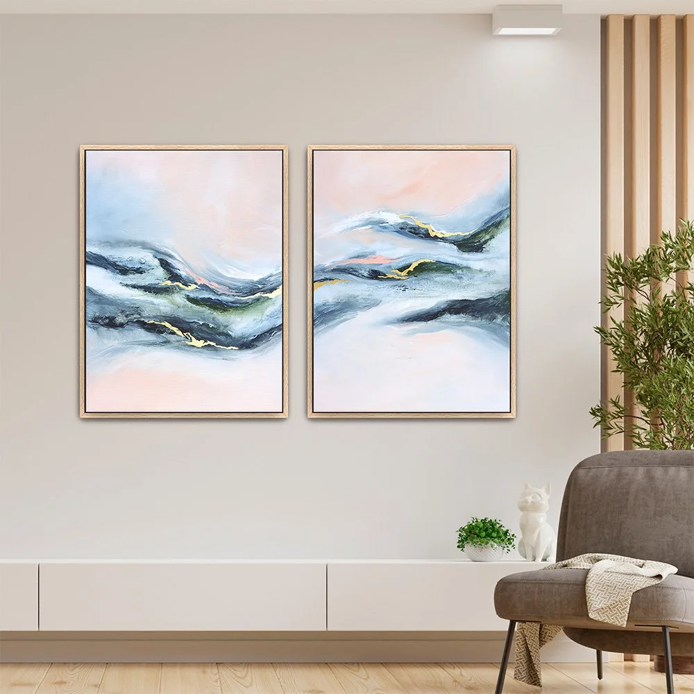 Oasis No. 5.2 | Canvas Prints | Set of Two