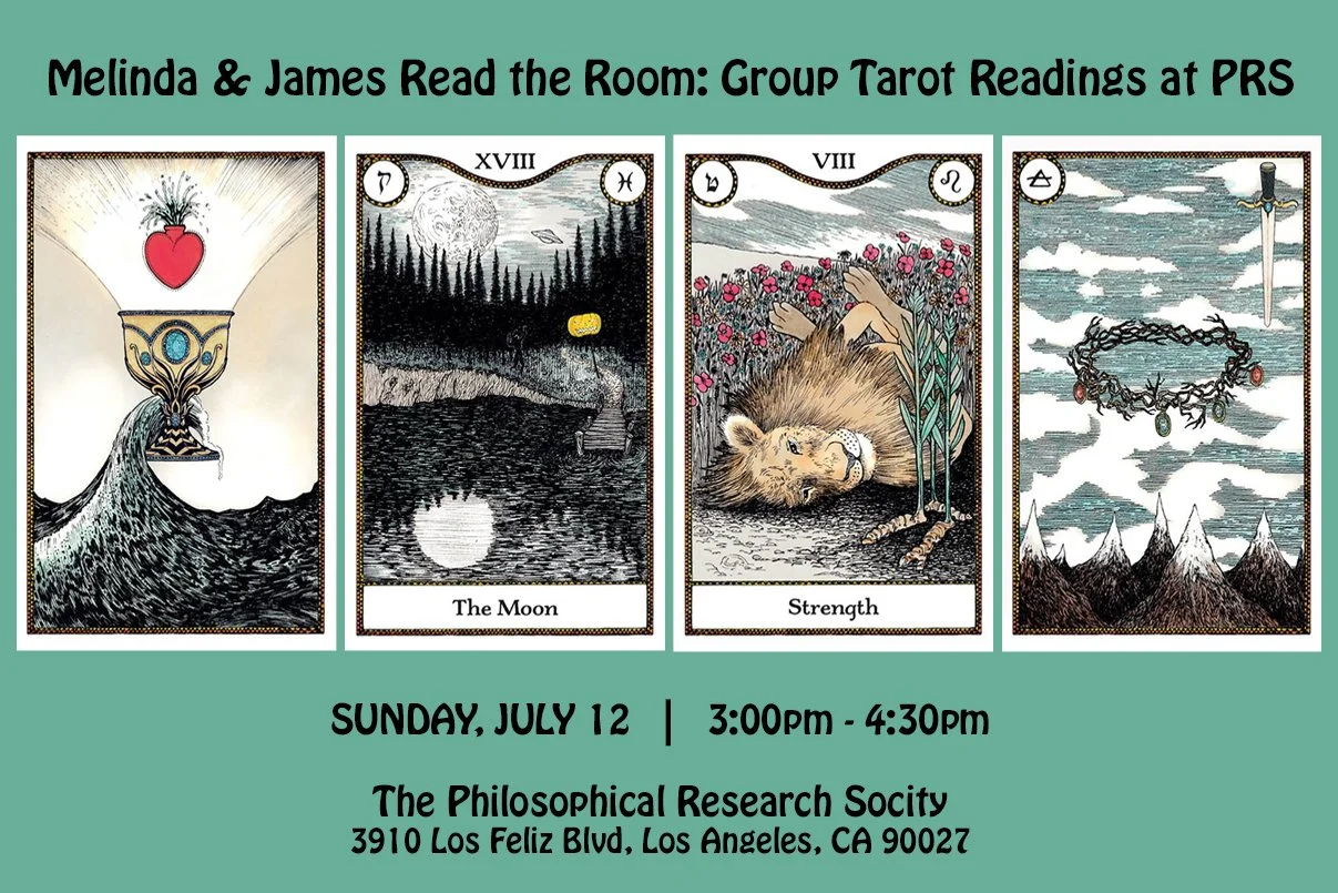 Melinda &amp; James Read the Room: Group Tarot Readings with Melinda Lee Holm and James Jude