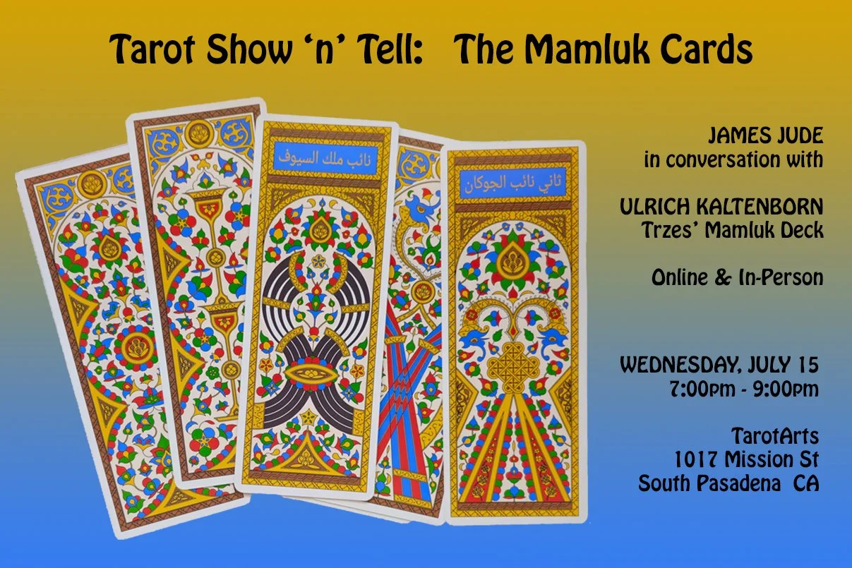 Tarot Show 'n' Tell | The Mamluk Playing Cards: A Conversation with Ulrich Kaltenborn aka Trzes