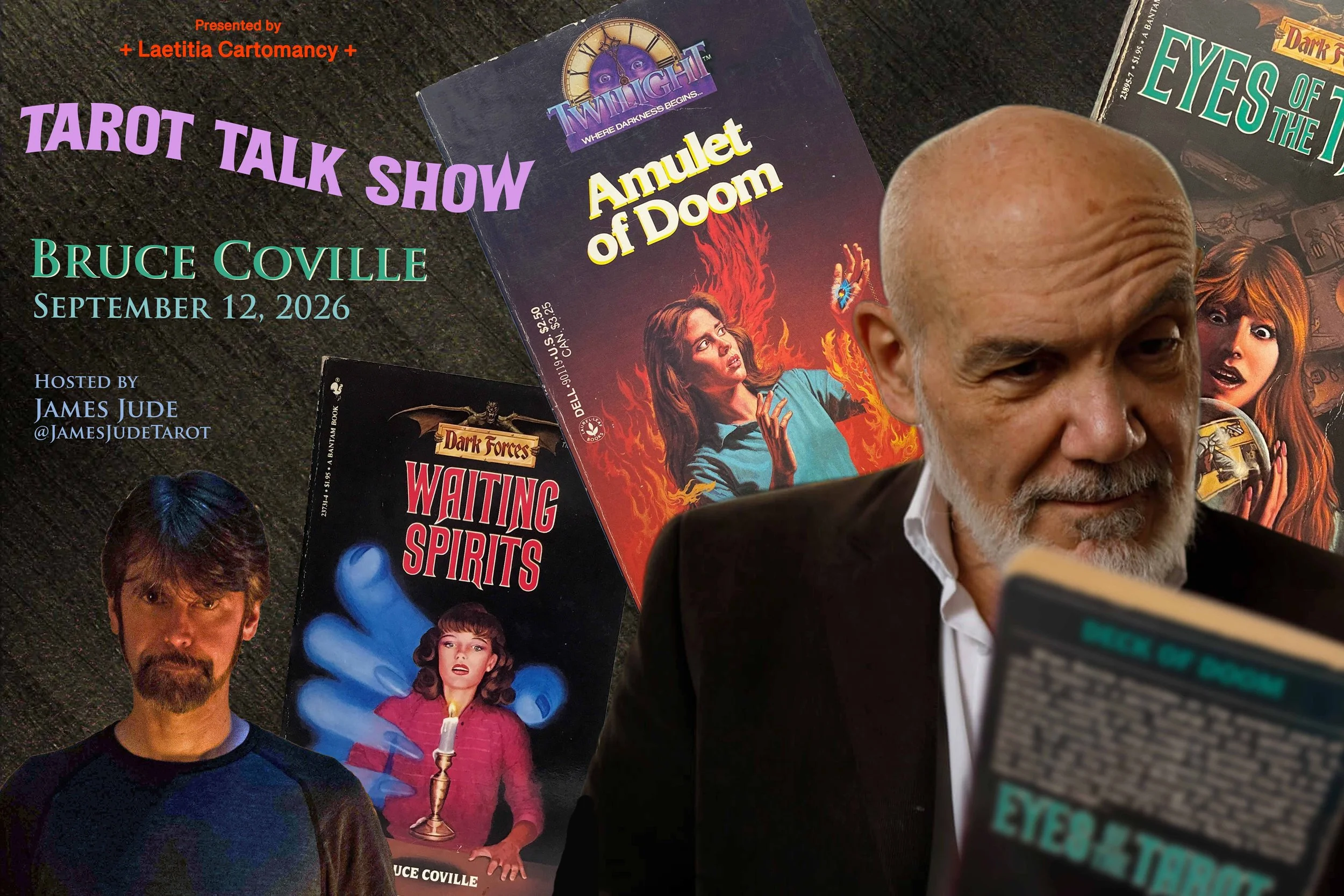 Tarot Talk Show with Bruce Coville, author of "Eyes of the Tarot"