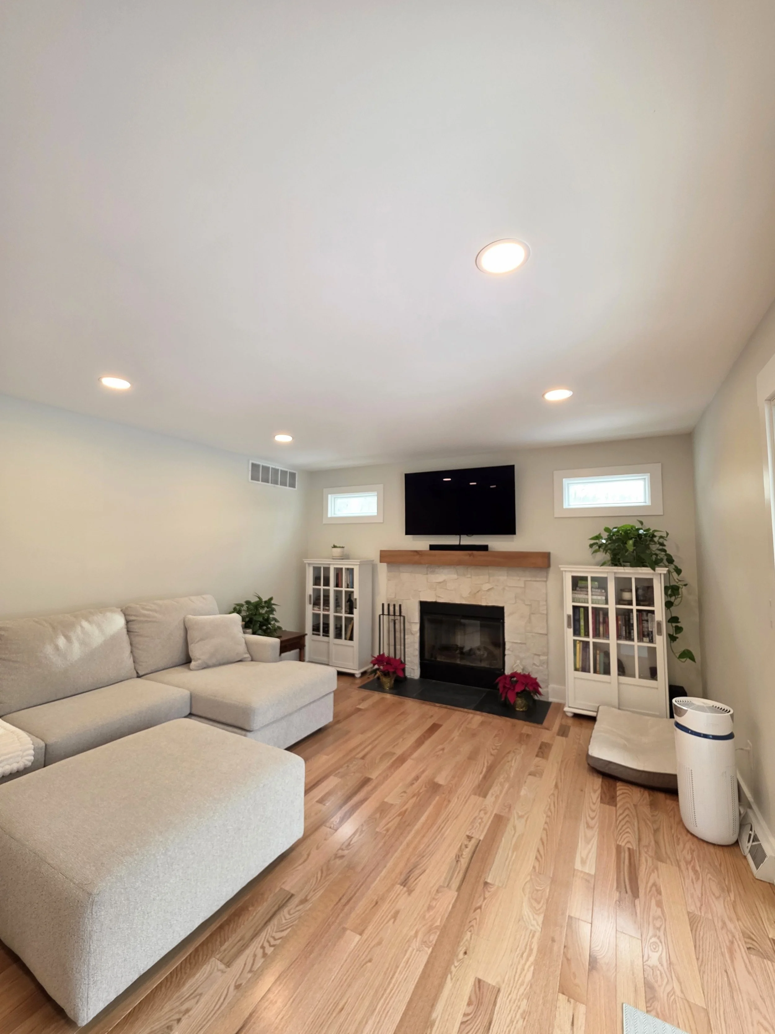 Katie & Kyle's Fireplace Room Remodel