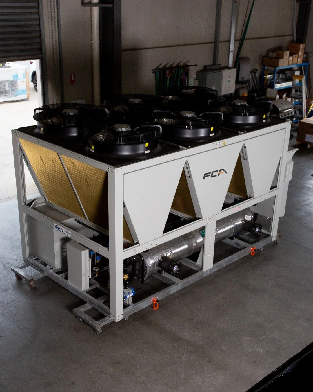 Big News.
Our Large AC Series Chillers are now available as stock-on-hand units, direct from our Melbourne facility.

Here and ready to reduce lead times, so your projects can move faster.

The AC Series has been designed for reliability, performance