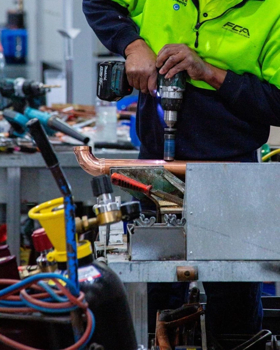 Behind every FCA chiller is a lot of hands-on work, practical experience, and attention to detail &ndash; all happening right here on Australian shores.

From fabrication and pipework through to assembly, testing and final checks, our Melbourne based