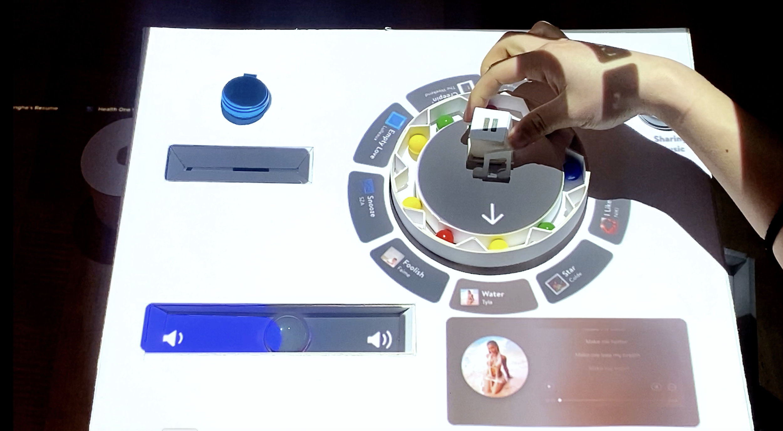 Tangible Music Player — Vivian Miao