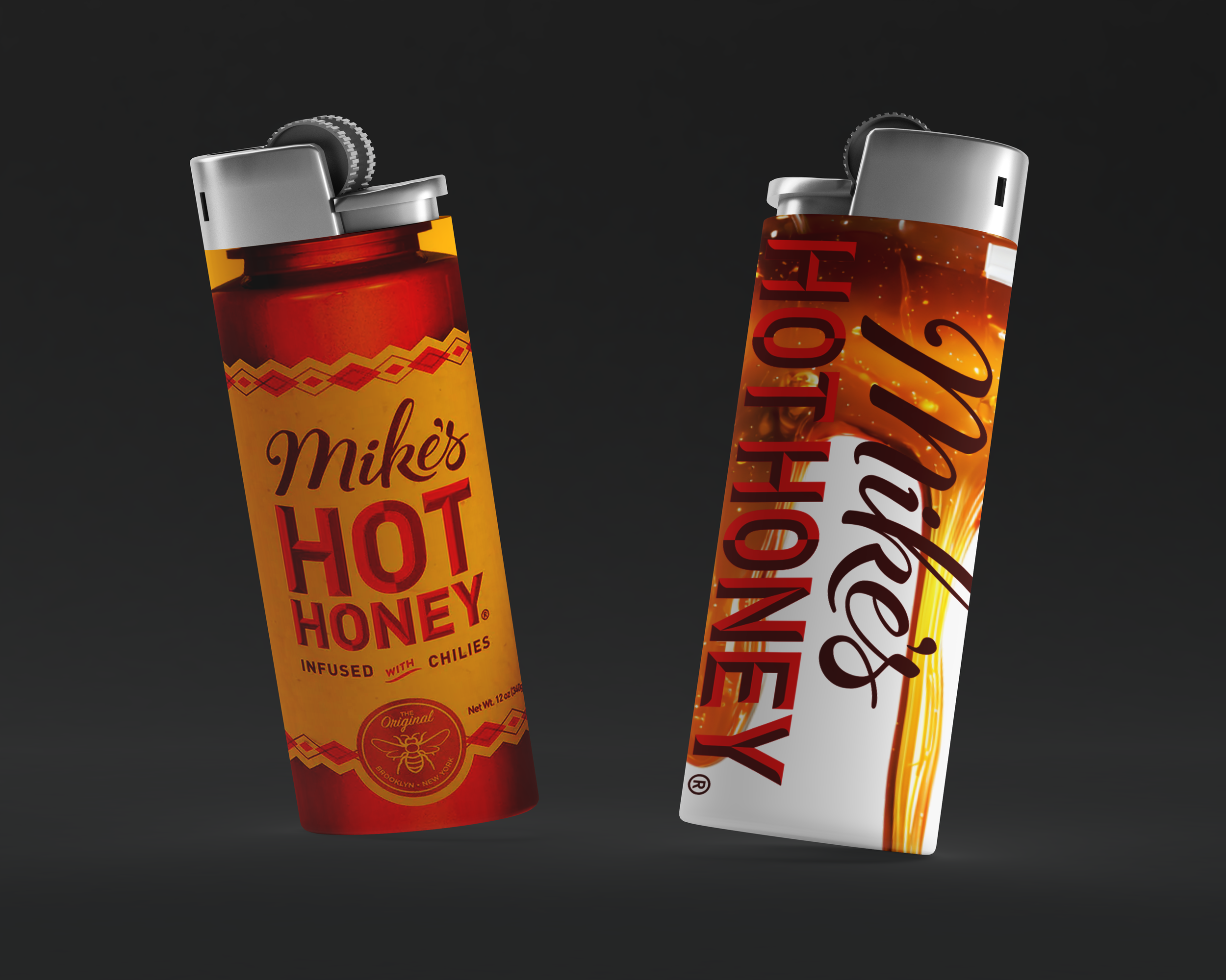 Mike's Hot Honey Branded Lighters