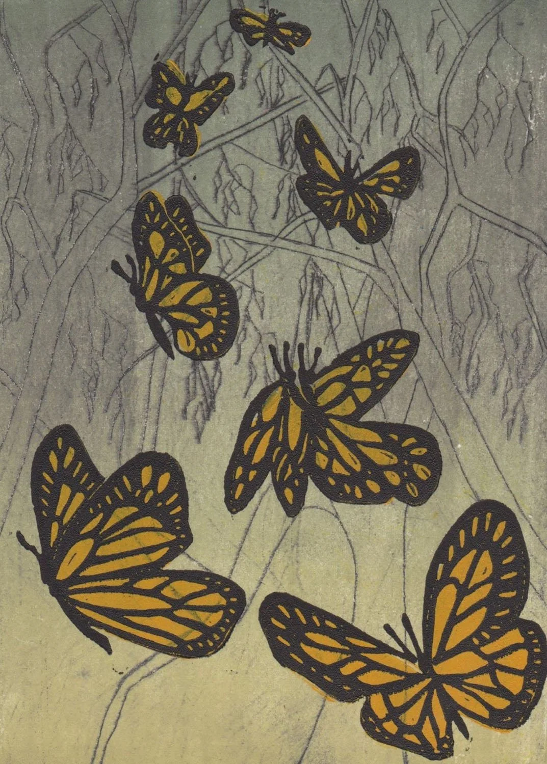 Monarch Spring, by Patricia Bromberger