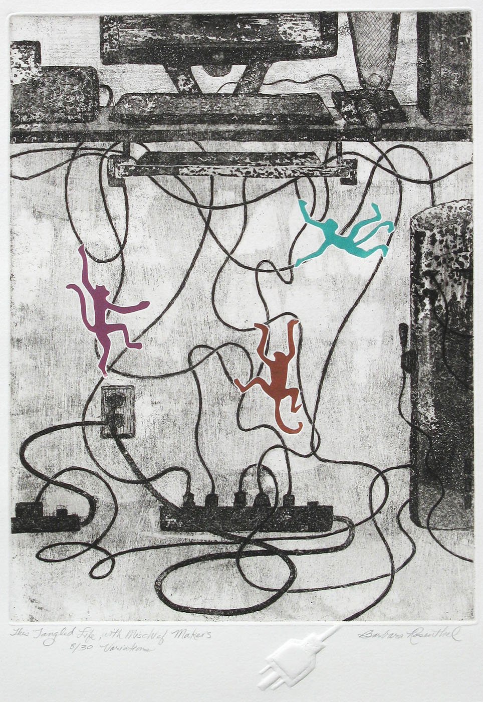 This Tangled Life with Mischief Makers, by Barbara Rosenthal