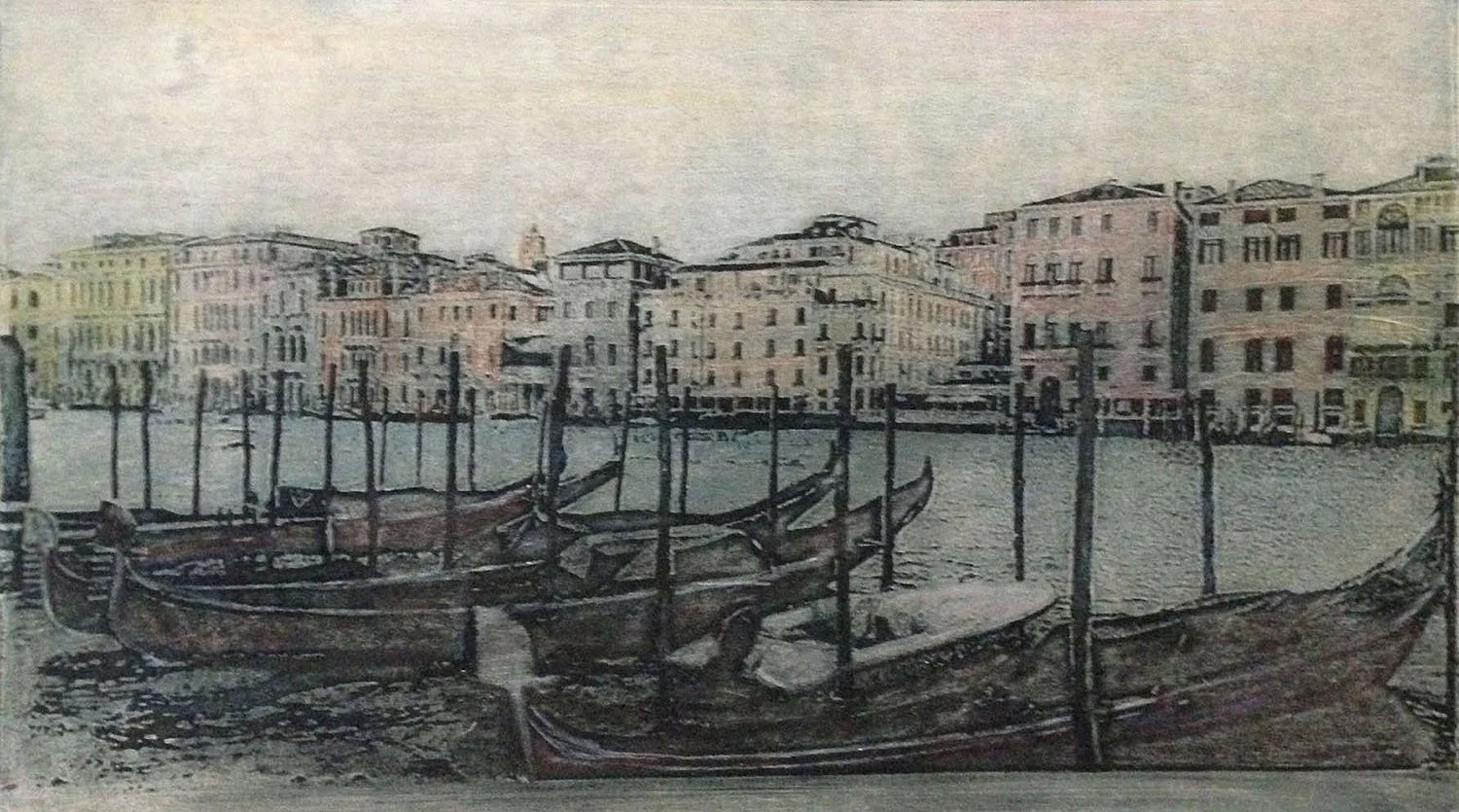 Venice Canal, by Cheryl Barton-Petrie