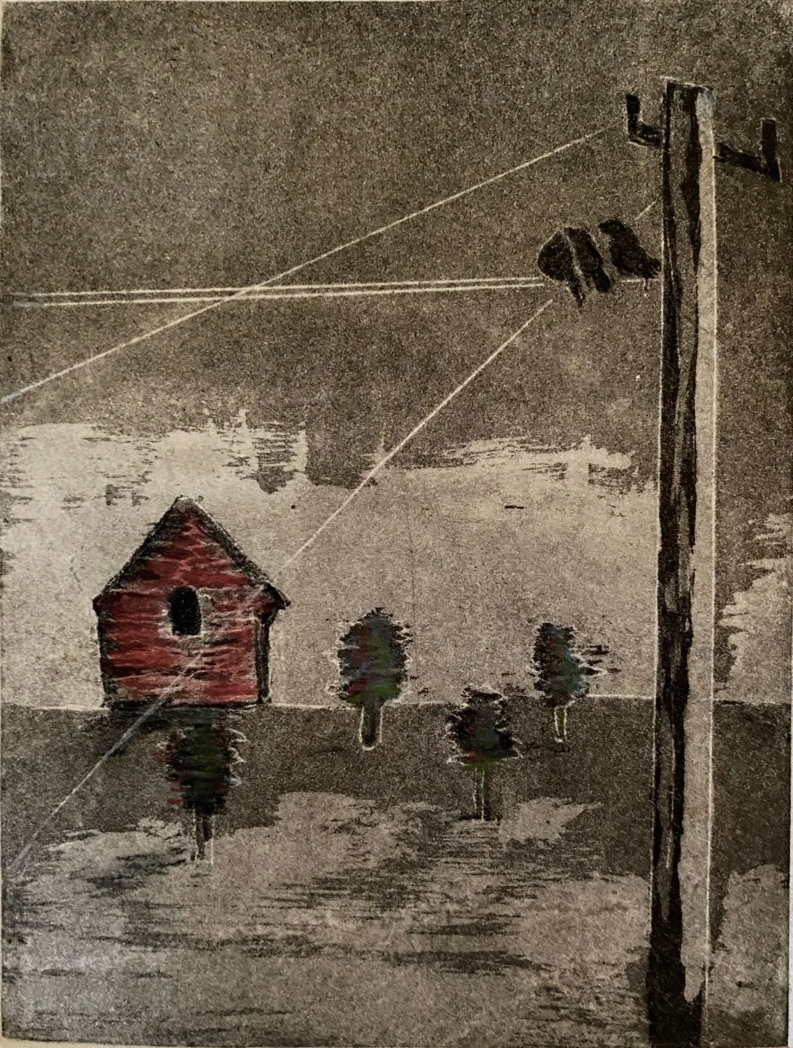 Three Ravens, by Cheryl Barton-Petrie