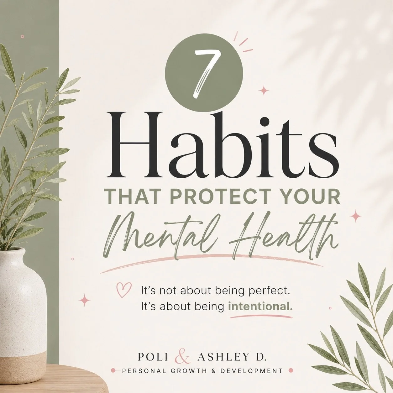 We often think protecting our mental health means waiting until we&rsquo;re overwhelmed, burned out, or exhausted.

But the truth is, mental wellness is built long before we reach that point.

It&rsquo;s found in the everyday choices:
✨ Pausing befor
