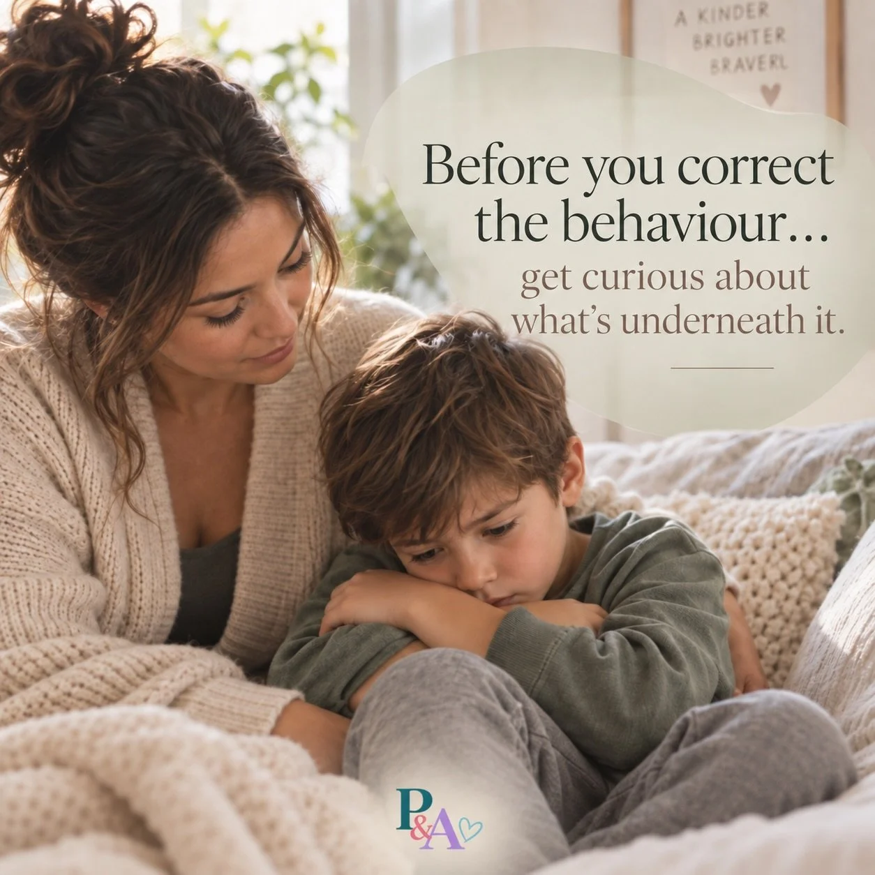 Sometimes the behaviour we see is only the surface.

The attitude.
The tears.
The yelling.
The shutting down.
The &ldquo;I don&rsquo;t care.&rdquo;
The meltdown over something that seems so small.

But underneath it might be:

🤍 overwhelm
🤍 anxiety