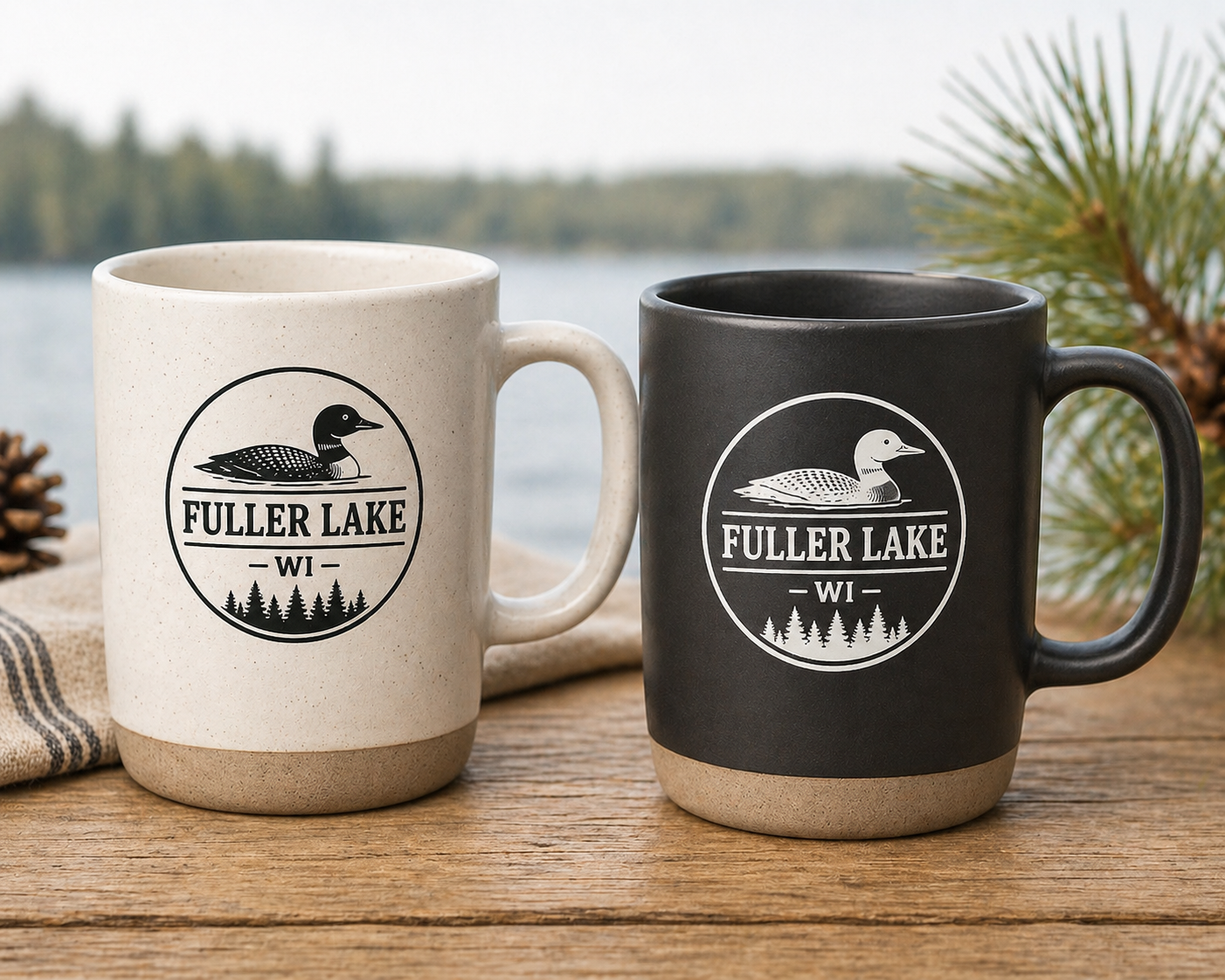 Fuller Lake Coffee Mug