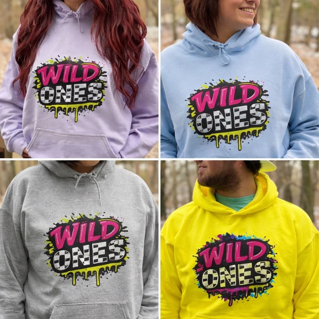 Wild Ones Hoodie Drip Logo’d Hoodie