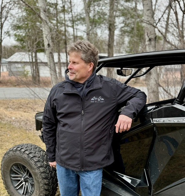 "The Wild Ones" Zip Up Hard Shell Jacket