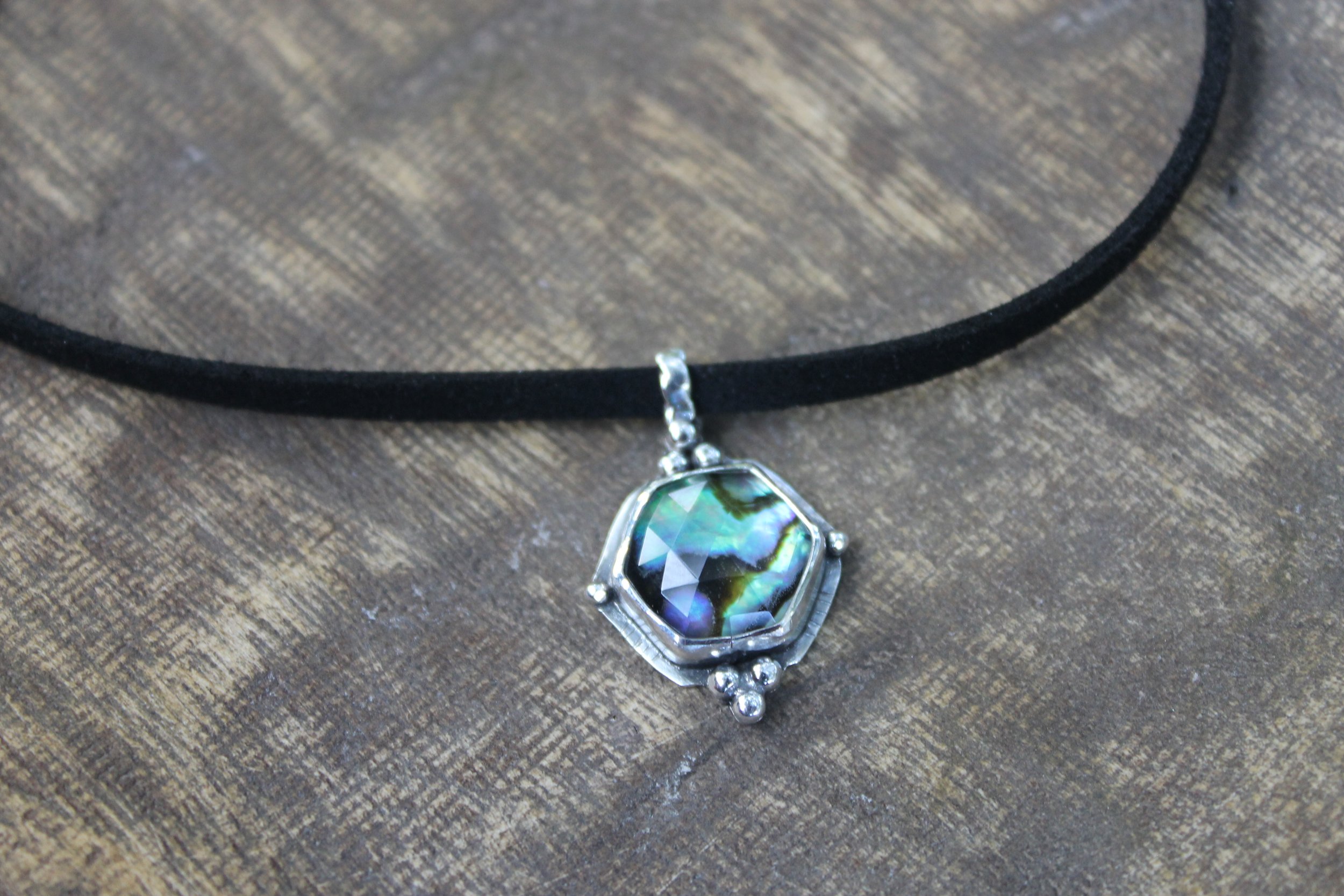 Magic Tidepool- Abalone Necklace