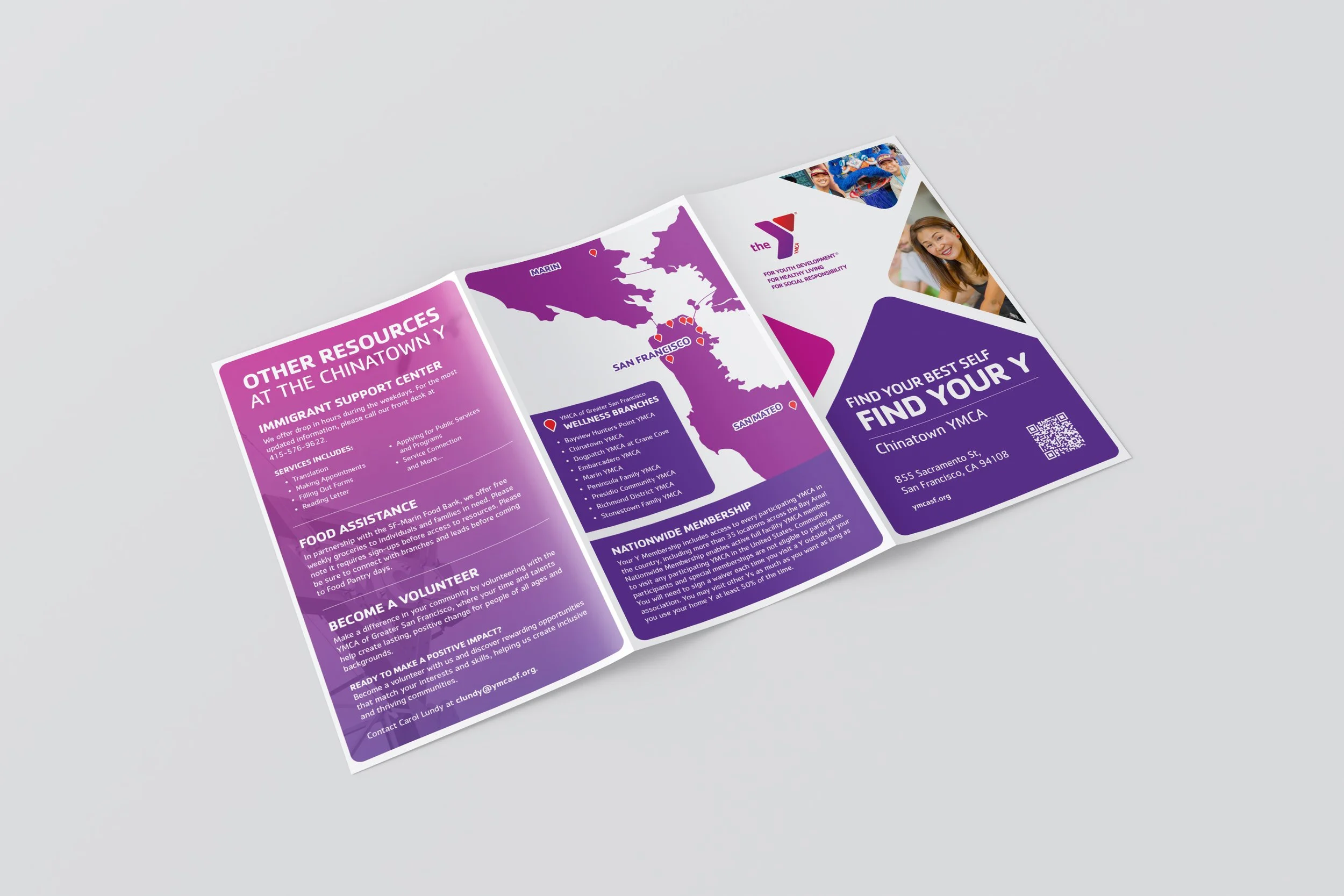 Chinatown YMCA New Members Brochure
