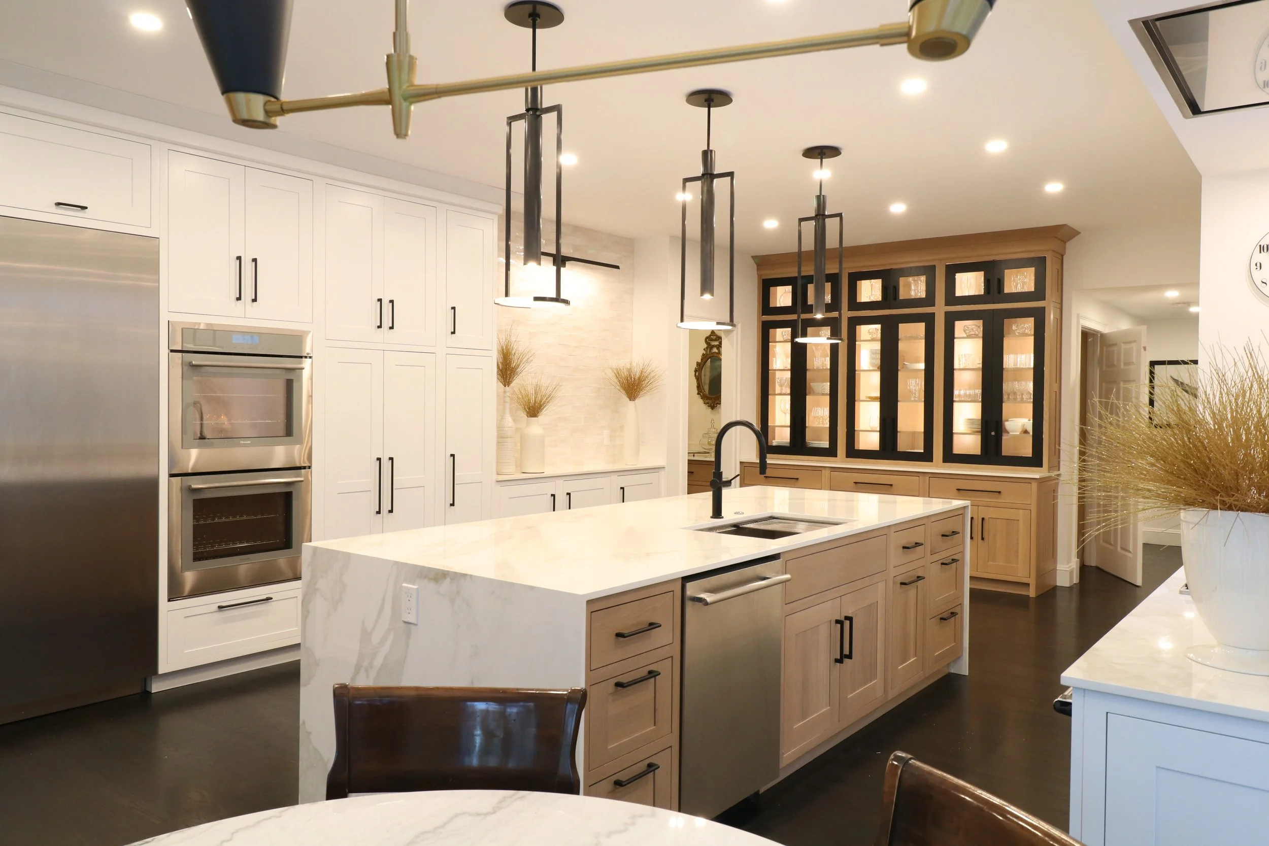 Contemporary Kitchen Remodel in Weston, MA by Spotlight Kitchen and Bath Design Center project photo