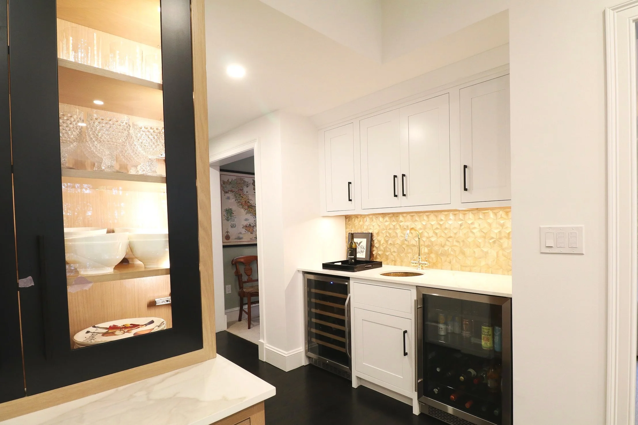Contemporary Kitchen Remodel in Weston, MA by Spotlight Kitchen and Bath Design Center project photo 6