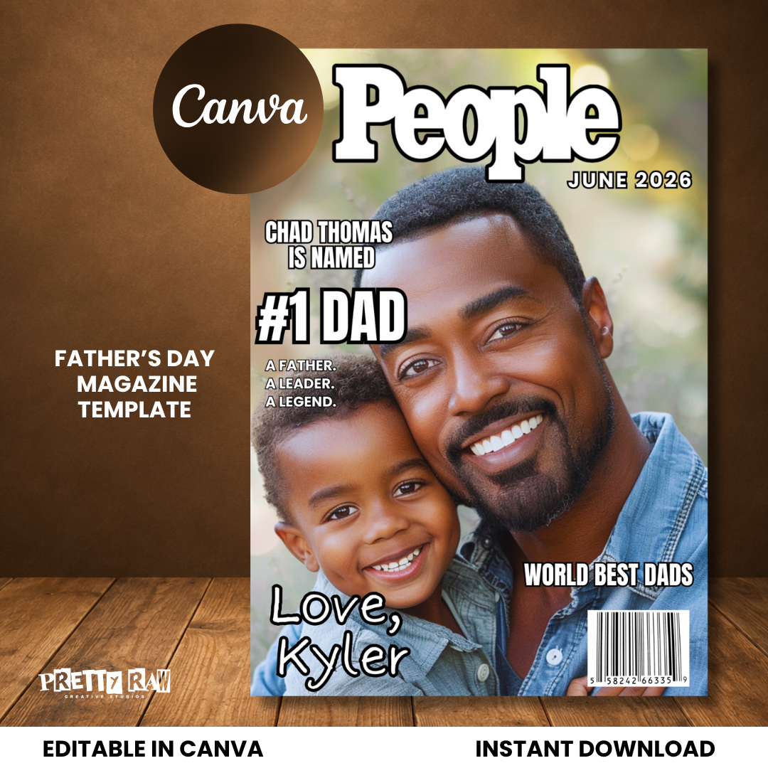 Father’s Day Magazine Template