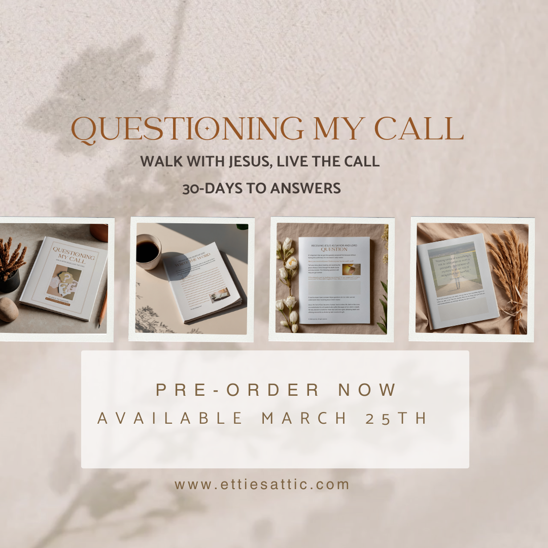 Pre-order Questioning My Call 30-Day Devotional
