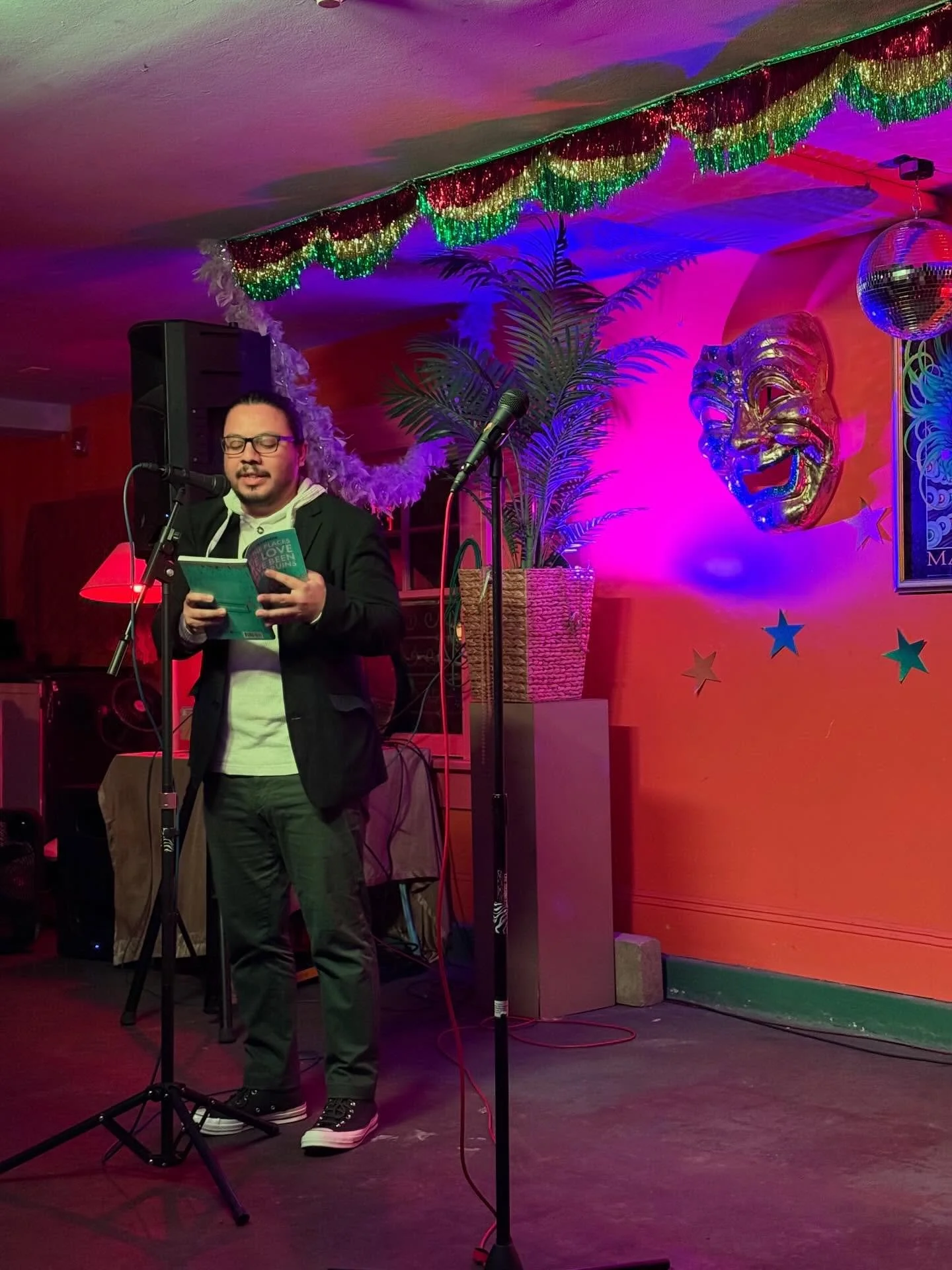 Thank you to all who came out to our fundraiser on Sunday and thank you x2 to our fantastic readers: Ariel Francisco, Karisma Price, and Nikki Ummel!!

Stay tuned for a full schedule of our April festival 🫦