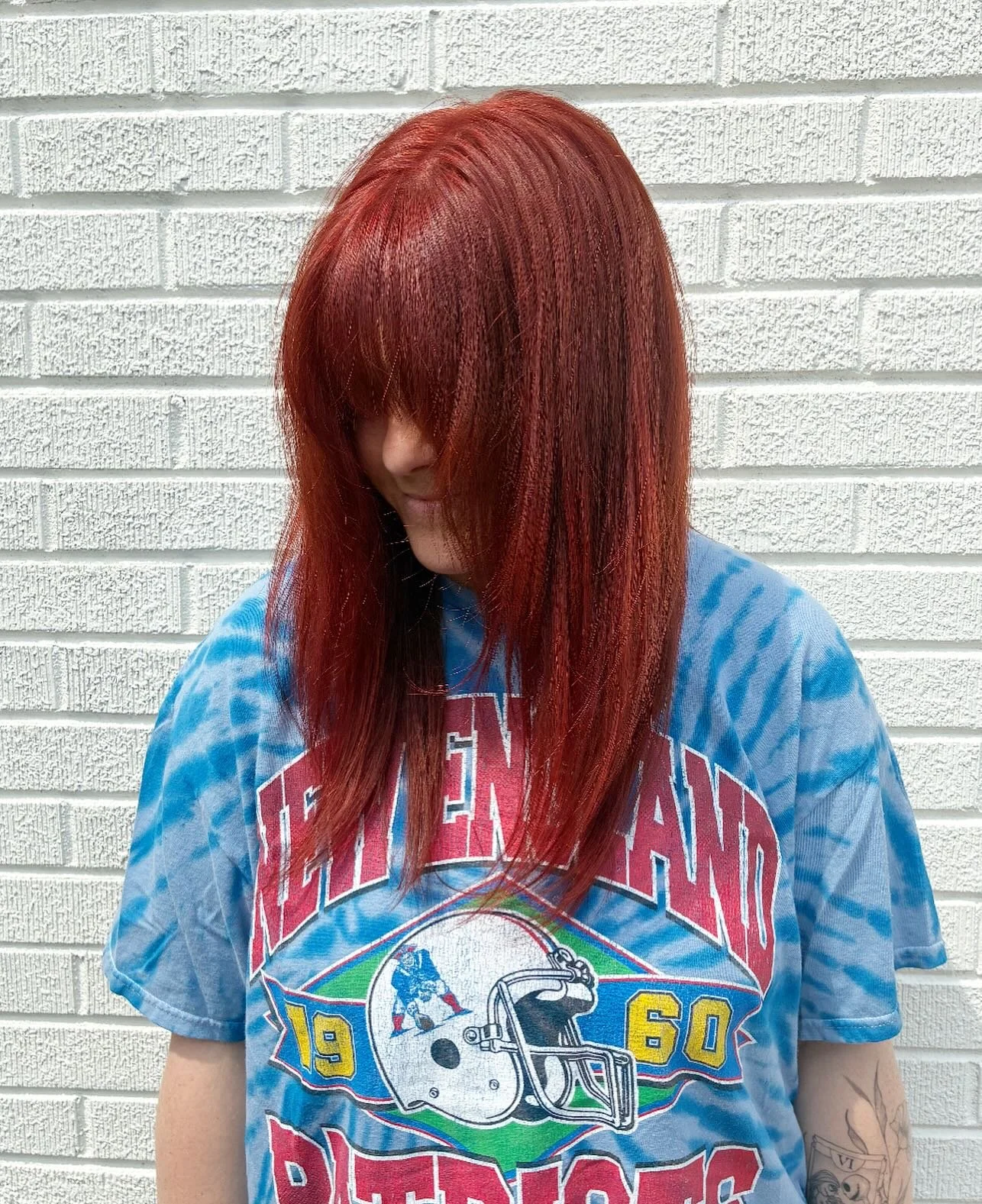✨Wow! Michael rocked this RED! 
Our girl was feeling fierce with vibrant red locks! 🔥
Red isn&rsquo;t just a color; it&rsquo;s an attitude. 

Call 803.547.2076 to book today or book online at www. christophermariesalon.com! 🥂

#RedHairDontCare #Vib