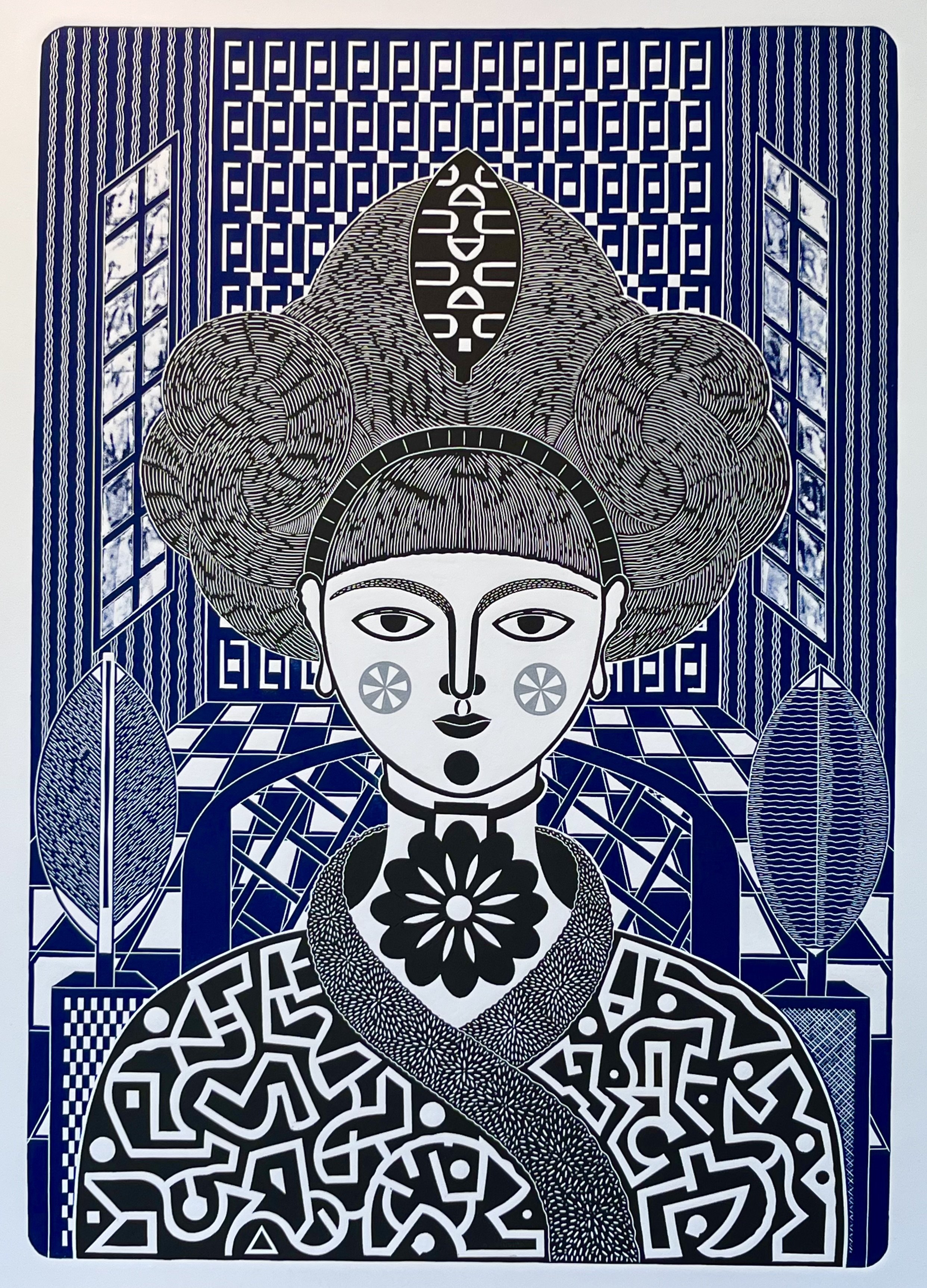 Woman with recent elaborate hairstyle in 2024.jpg