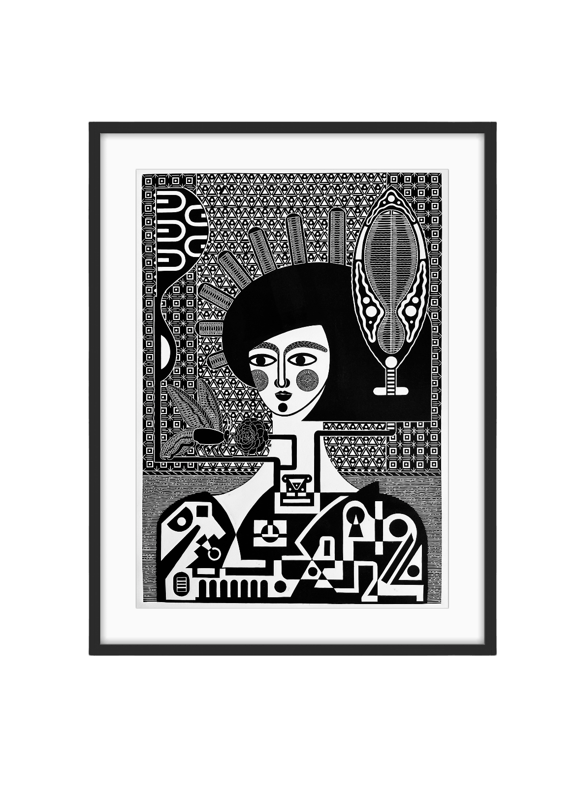 The trees are silent everywhere_framed extended.png