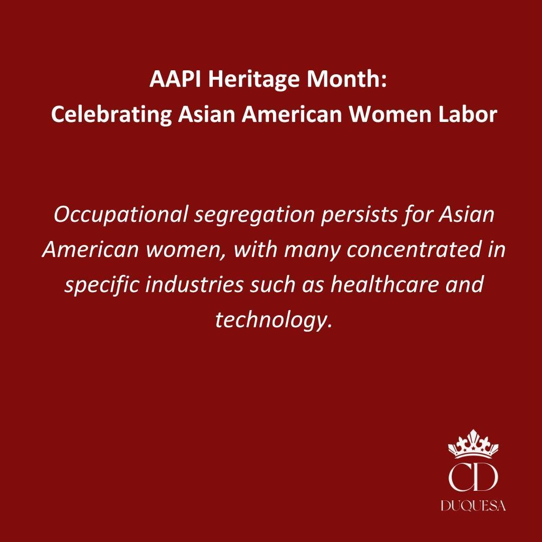 π» Breaking Barriers: Occupational segregation is a challenge for Asian American women, often found in sectors like healthcare and technology. Let's advocate for diversity and equal opportunities in all industries! πΌβ¨ #DiversityInWorkplaces #AAPIHer