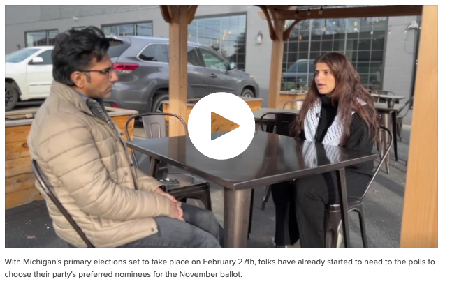 WXYZ Channel 7: Biden administration's response to Israel-Hamas war alienating Arab American voters