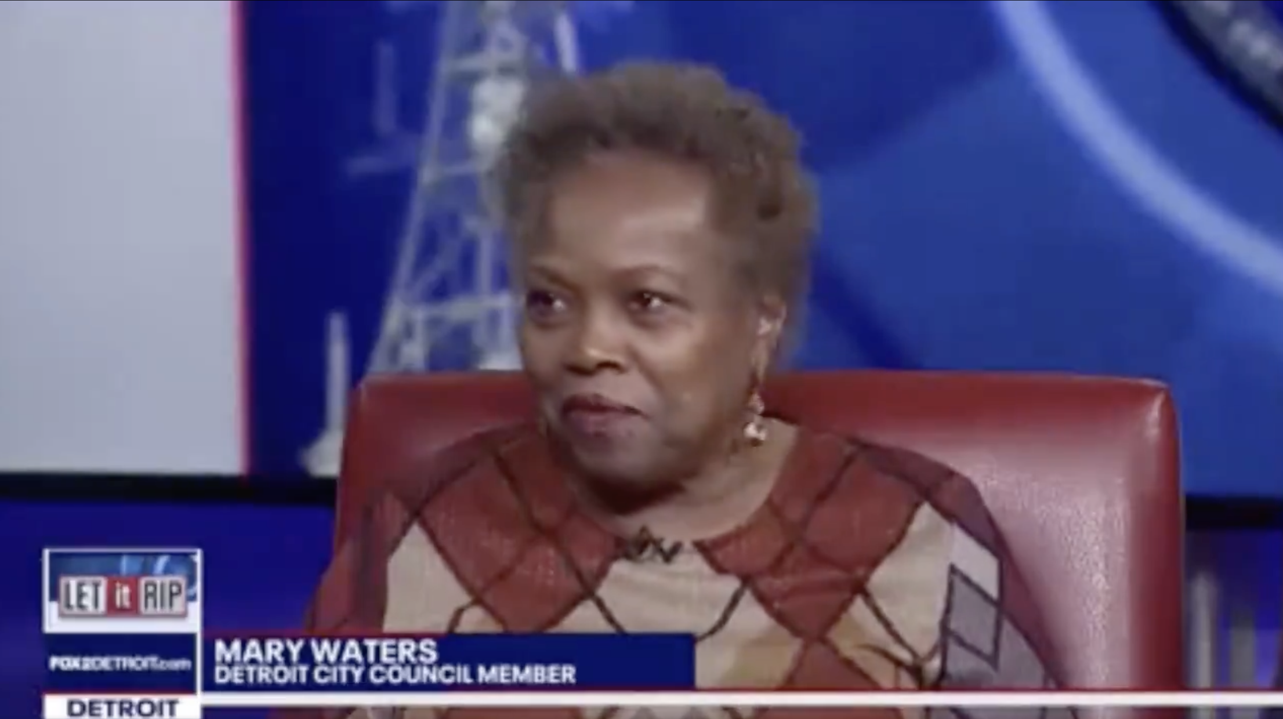 Detroit Councilwoman Mary Waters Will Vote Uncommitted
