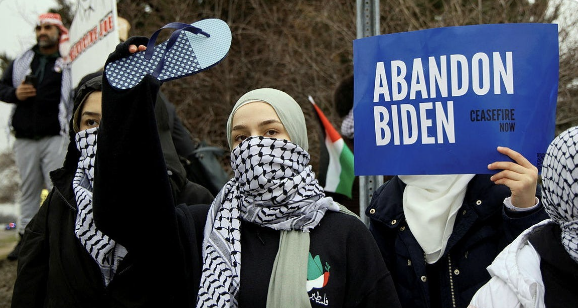 Haaretz: Tuesday's Democratic Primary in Michigan Becomes Referendum on Biden's Gaza War Stance