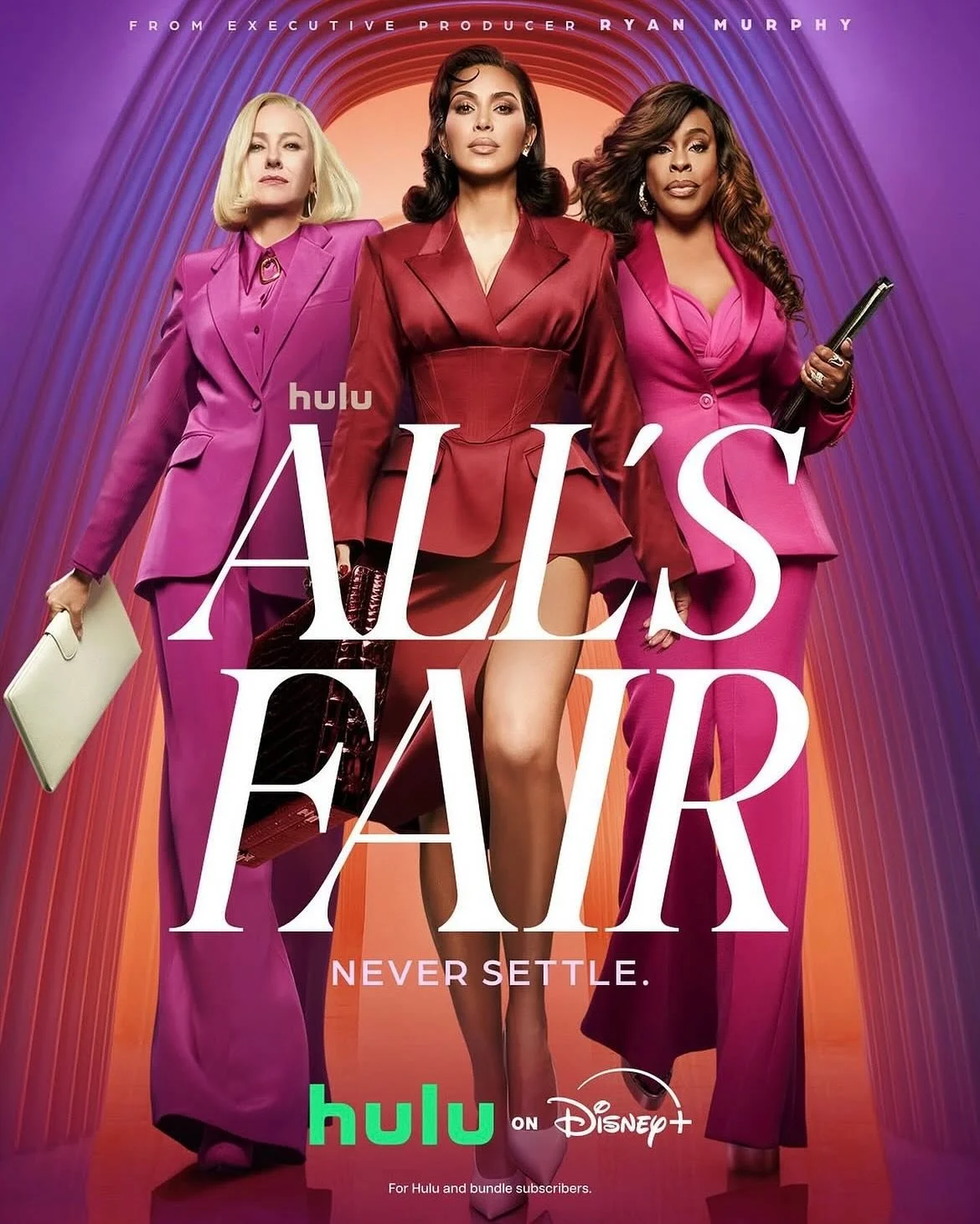ALL&rsquo;S FAIR premieres today on Disney+ and Hulu! 

Naomi Watts stars as &lsquo;Liberty Ronson&rsquo; in Ryan Murphy&rsquo;s latest legal drama.