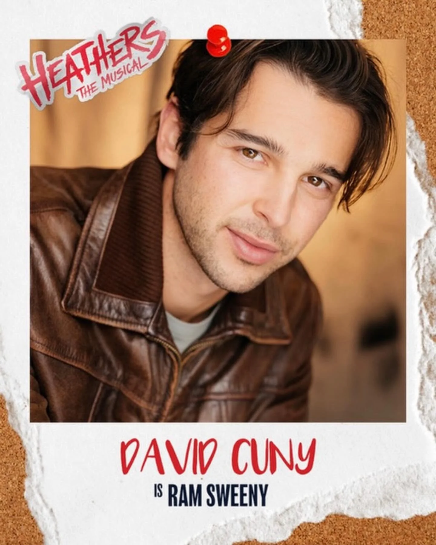 David Cuny is &lsquo;Ram Sweeny&rsquo; in the cult-classic Heathers! 📚🌟 Coming to Australia &amp; New Zealand this year 

#HeathersMusicalAUNZ
@davidjeromecuny 
@heathersmusicalaunz