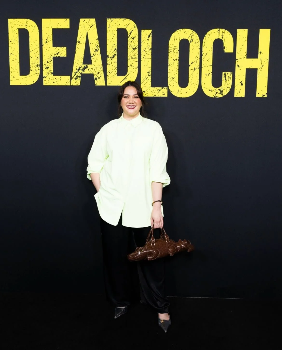 Loved watching the hilarious Shari Sebbens as &lsquo;Miki Evans&rsquo; in Deadloch Season 2!! 
Plus a fabulous cameo from @george.pullar 🐊 

@sharileesebbens 
@primevideoaunz