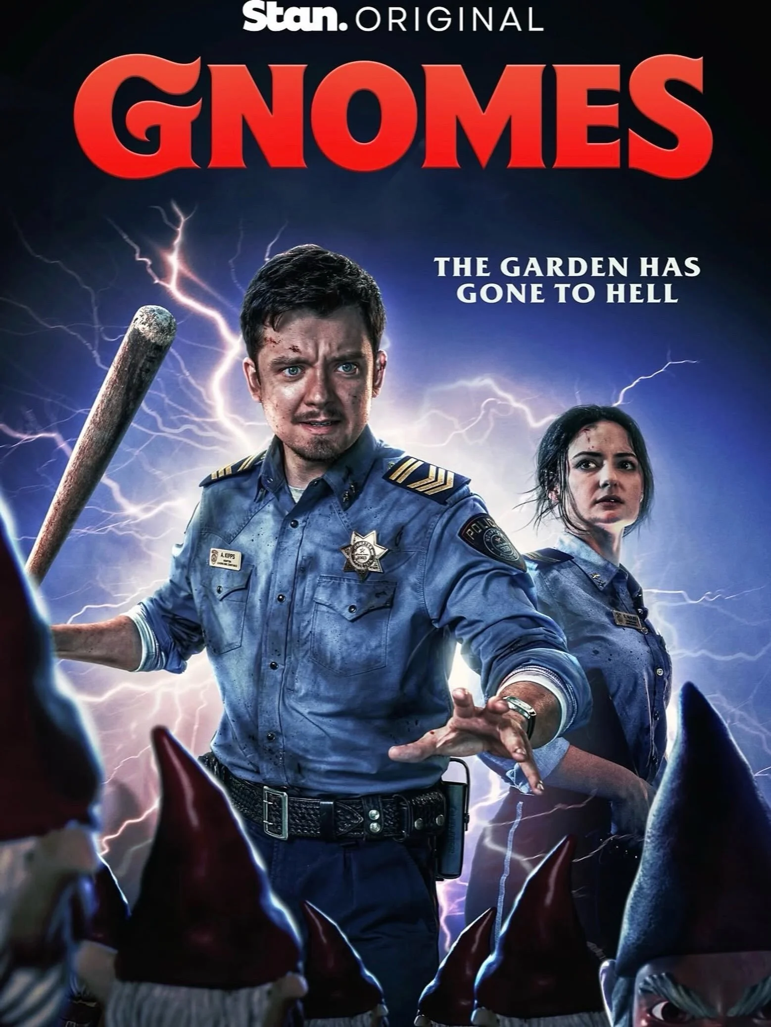 Megan Smart is Ellie McKay in GNOMES 🩸 
Now available to stream on STAN and Disney+