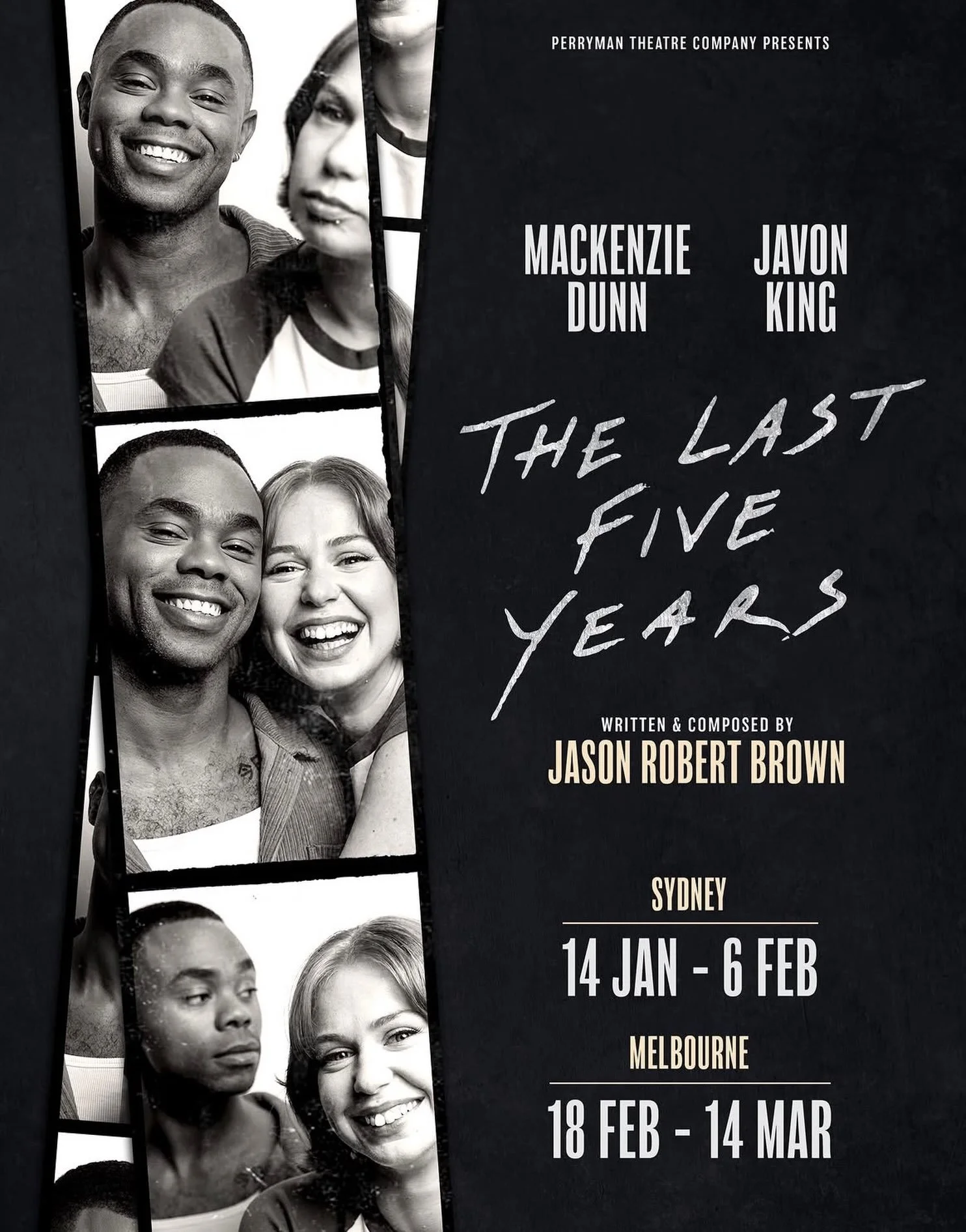 The Perryman Theatre company presents the upcoming Australian tour of The Last Five Years with the incredible Mackenzie Dunn 🖤

Tickets on sale now! 🎟️ 

@mackenzieannedunn 
@perrymantheatrecompany 
@thelastfiveyearsau