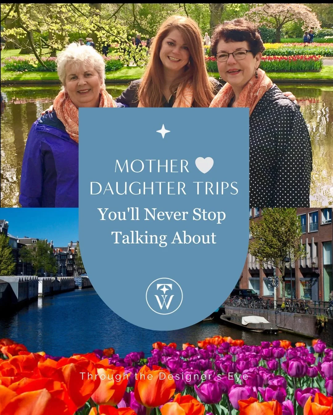 I have been blessed to take my mom and mother-in-law on so many trips &mdash; from the Keukenhof tulips in the Netherlands to winding through Joshua Tree with the windows down. These are the memories I treasure most. No agenda. Just us.

In honor of 