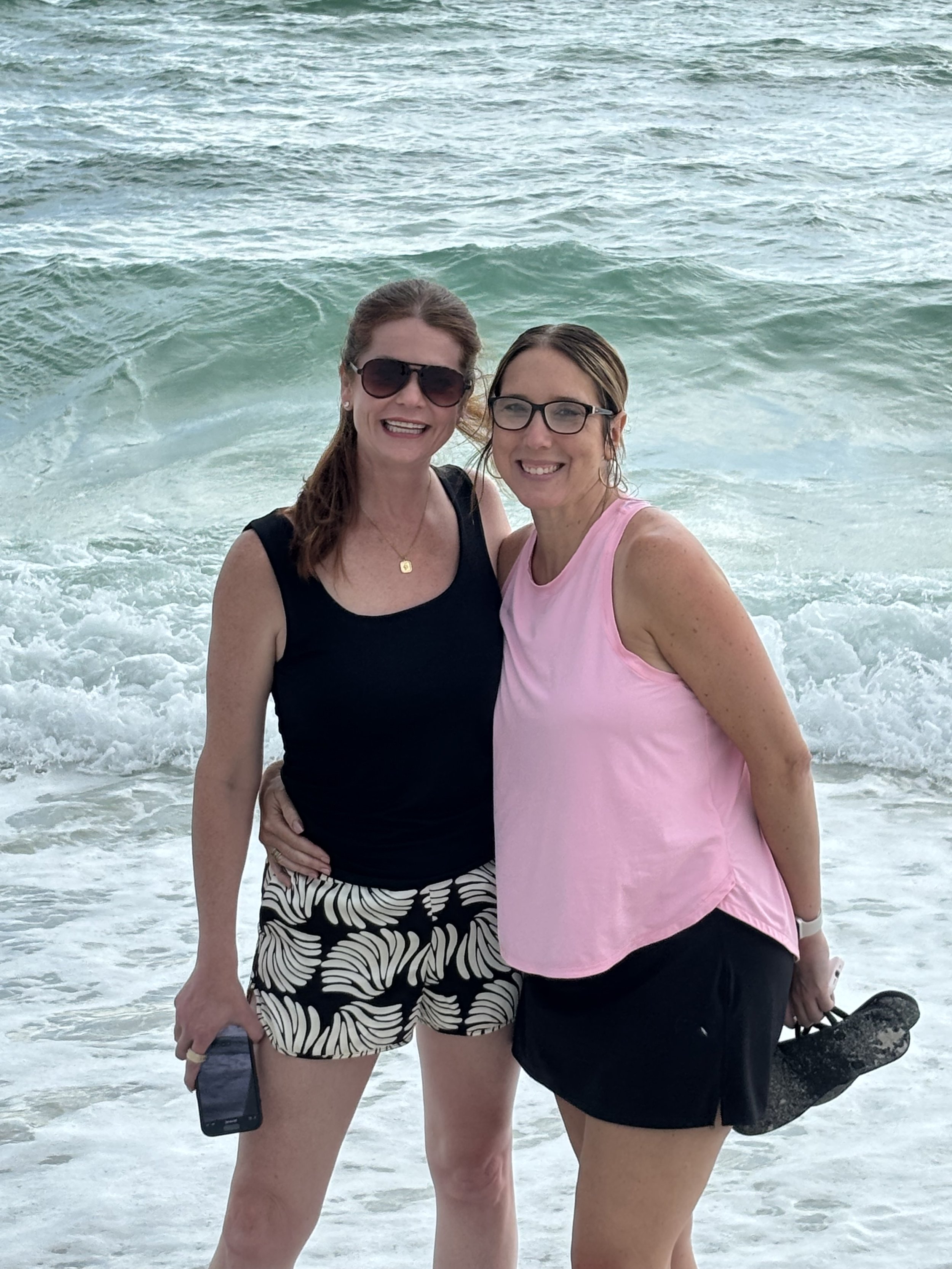 College friend Heather Cox