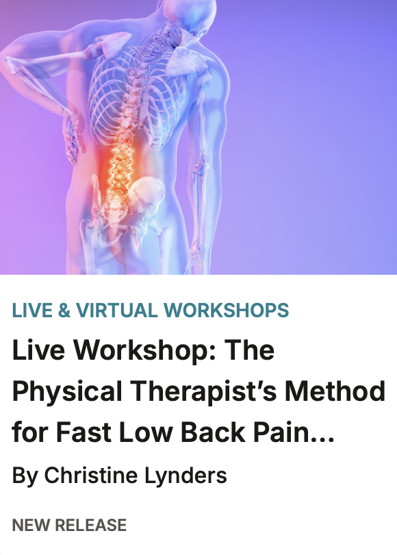 Digital illustration of a human back with highlighted spinal area indicating pain or injury