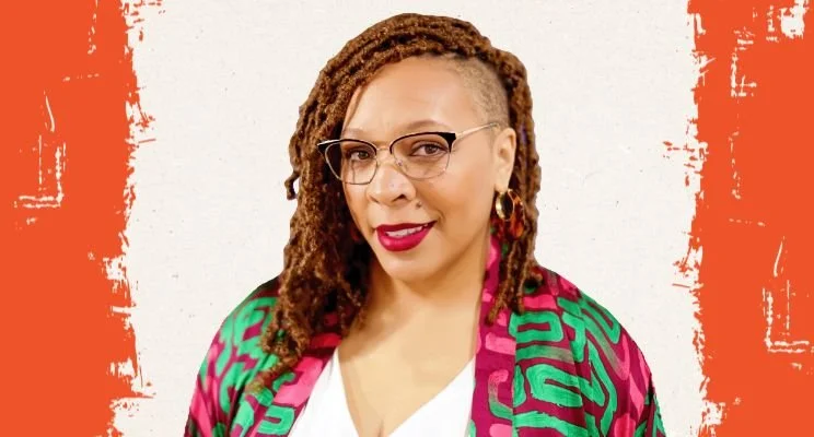 ADHD-ish blog, Dr. Naketa Ren Thigpen with dreadlocks in colorful patterned top, A Diagnosis Isn't Required for Neurodivergent Self-Trust, neurodiversity at work, emotional intelligence, workplace culture