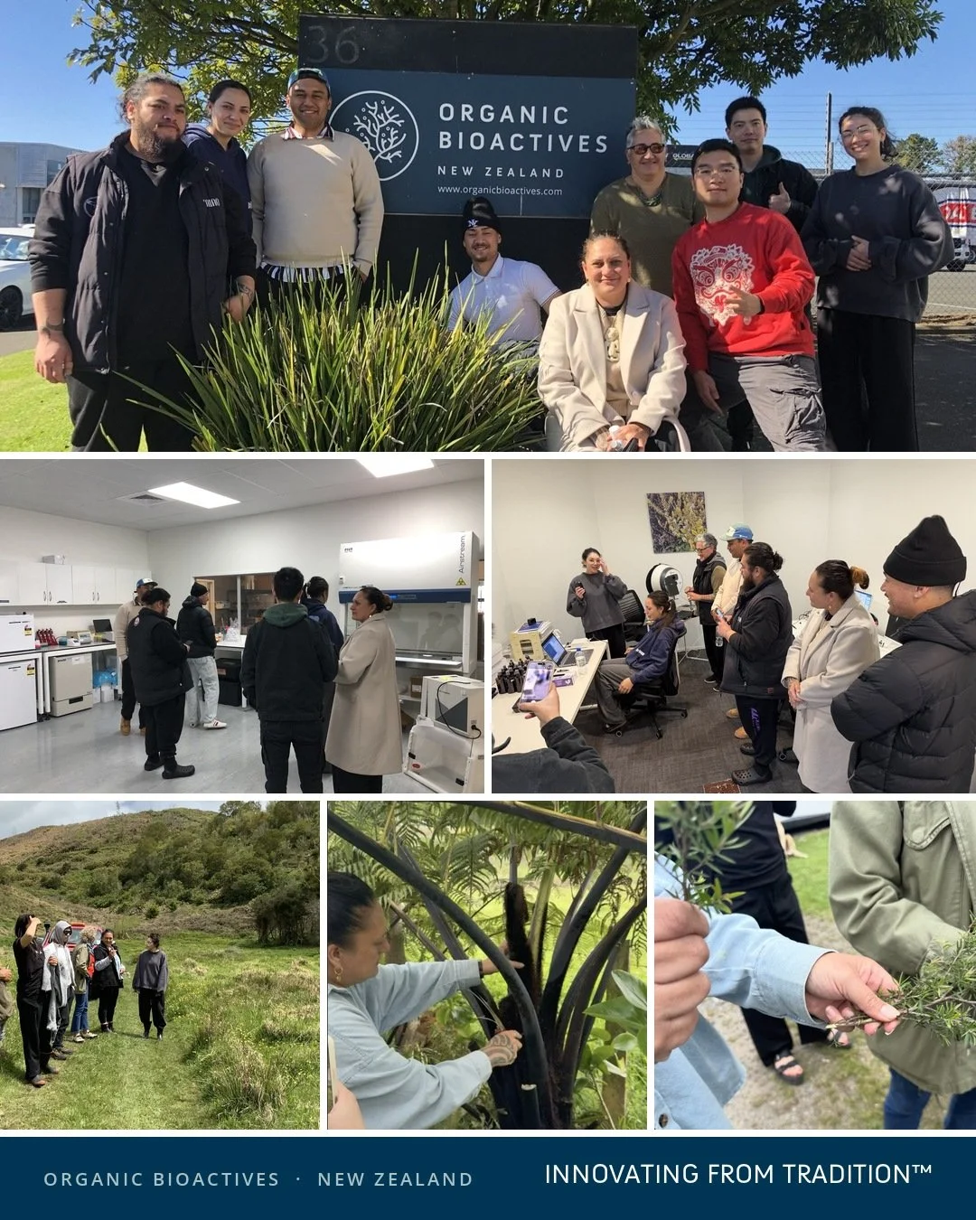 Shared care. Strong partnerships. New possibilities.

Throughout the year, we work alongside our Māori harvesting partners in Kāwhia, who supply botanicals including New Zealand endemic Kānuka, Mānuka and red algae. They draw on generations of knowle