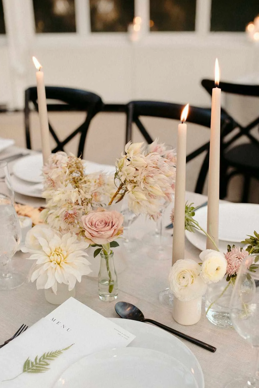 Flameless Taper Candles (24)