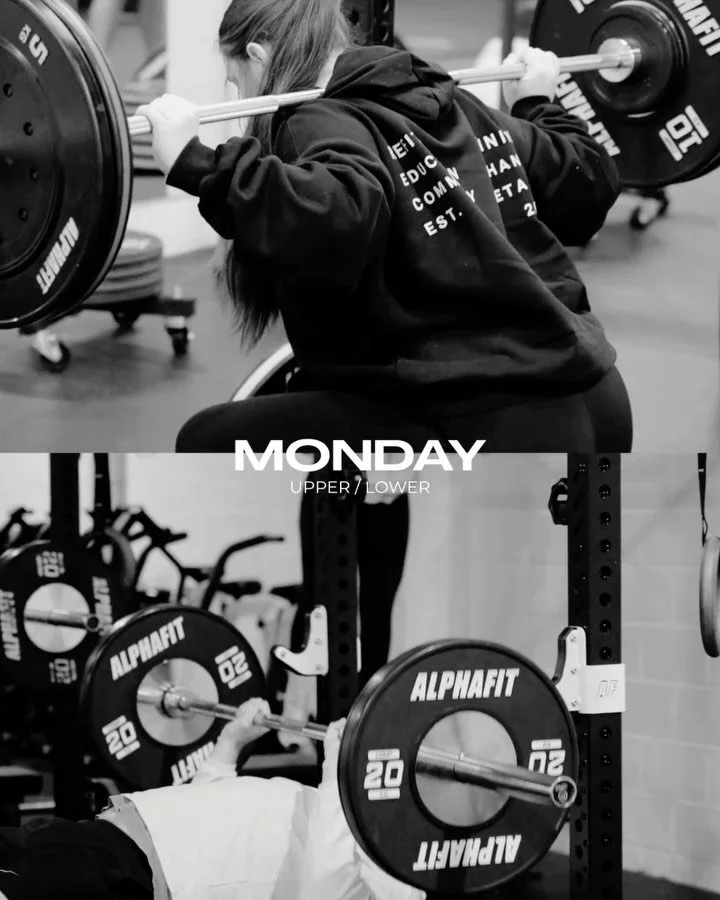 The week at REFIT

Every session has a purpose. Every day builds on the last. From Monday upper/lower to Saturday teams. Nothing is left to chance, and nothing is repeated without intention

Pick your sessions. Lock them in. DM us to get started

#re